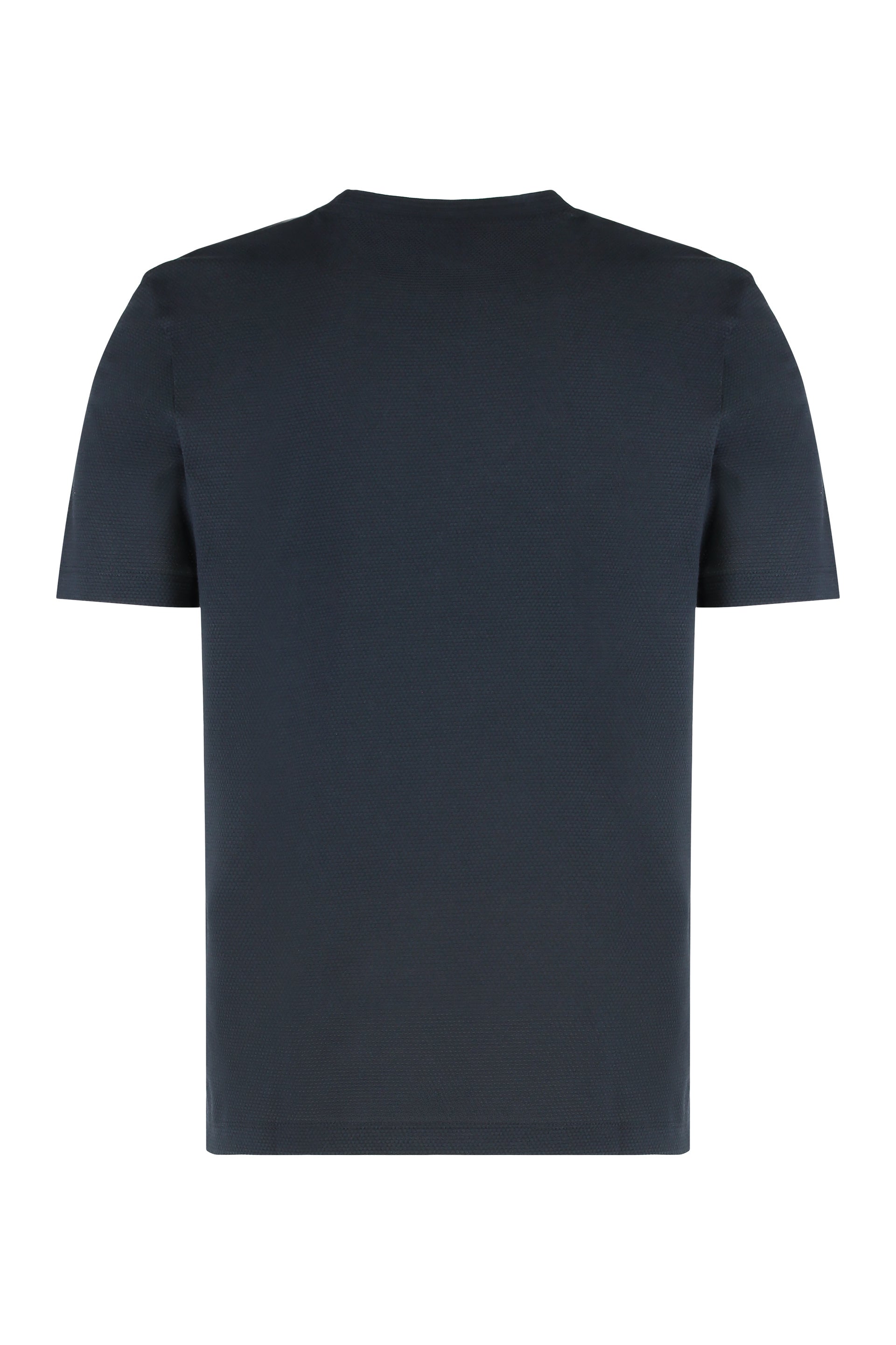 BOSS Men's Bubble Jacquard Crew Neck T-Shirt