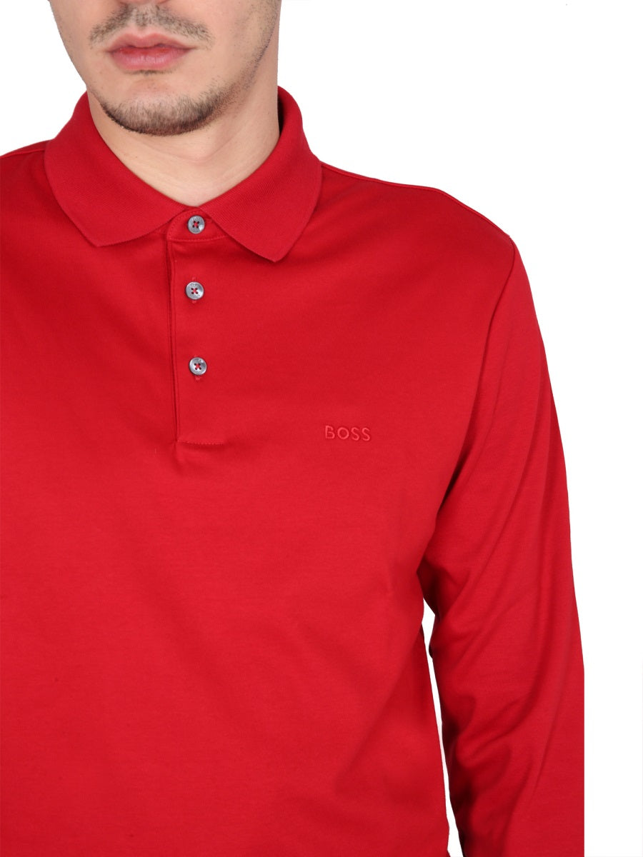 BOSS Classic Polo Shirt with Embroidered Logo