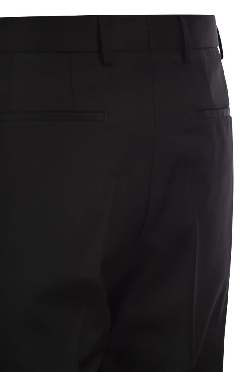 BOSS Slim Fit Virgin Wool Serge Trousers