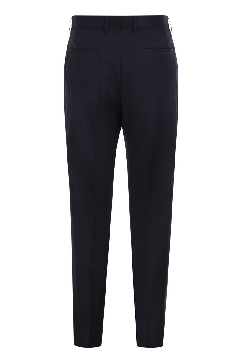 BOSS Slim Fit Virgin Wool Trousers