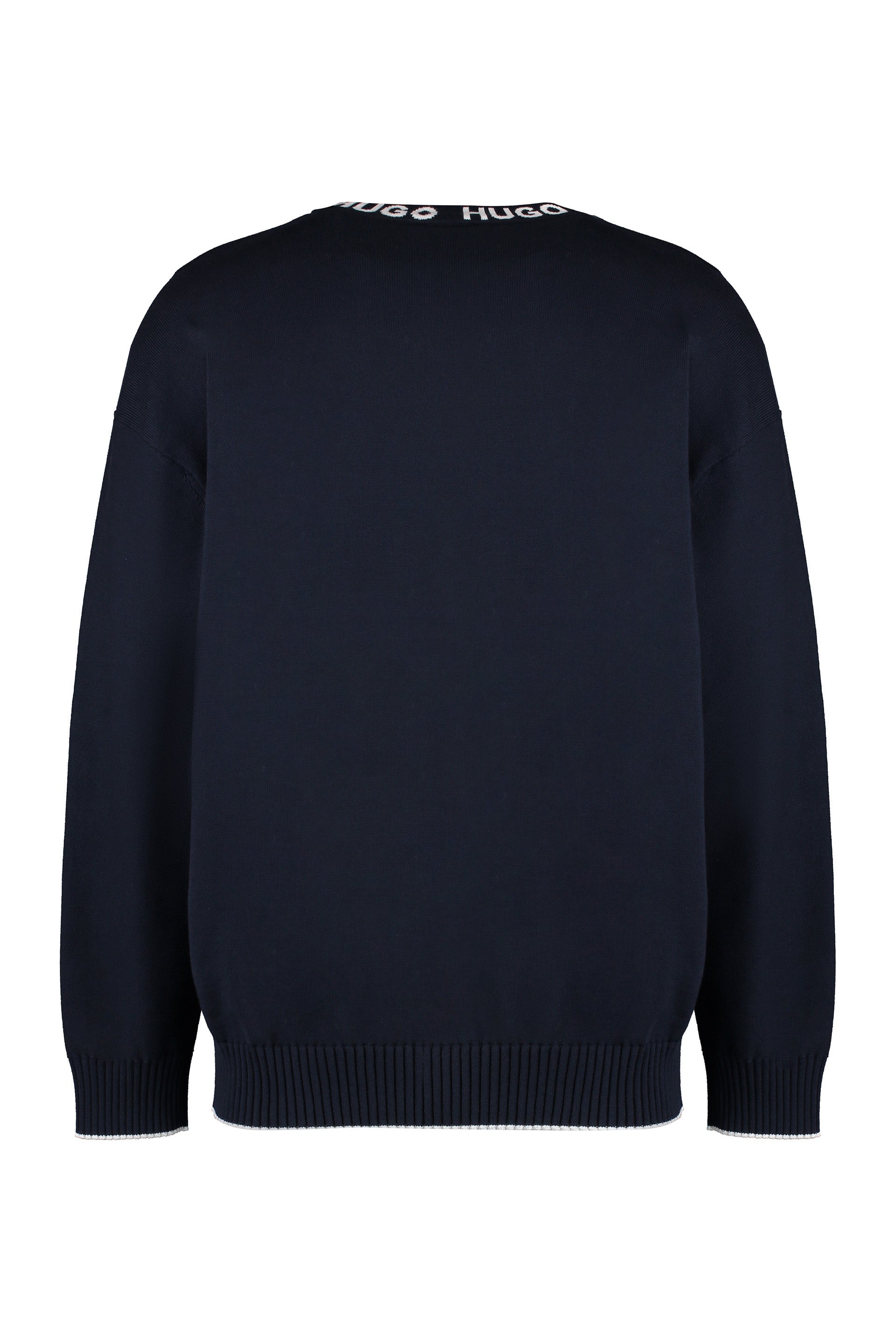 BOSS Cotton Crew-Neck Sweater - FW23 Collection