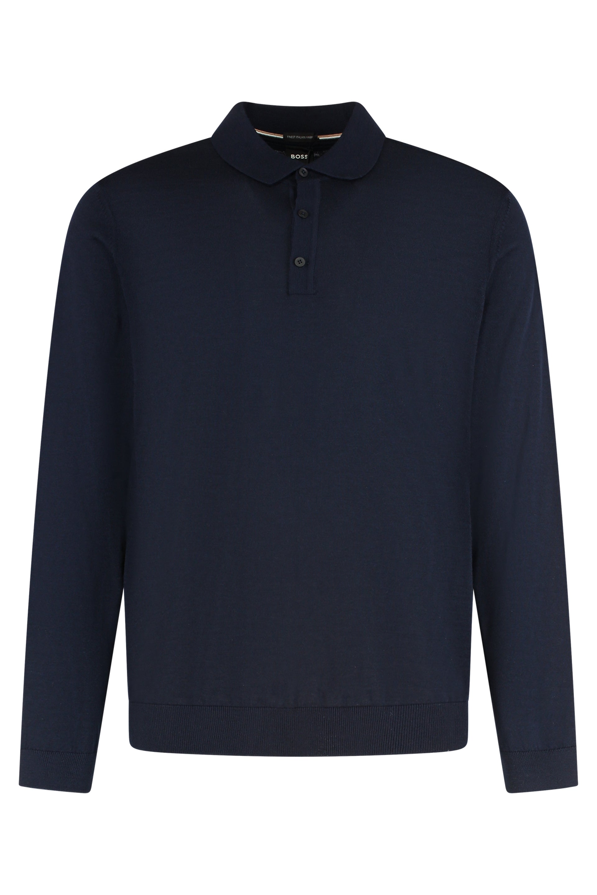 BOSS Knit Wool Polo Shirt