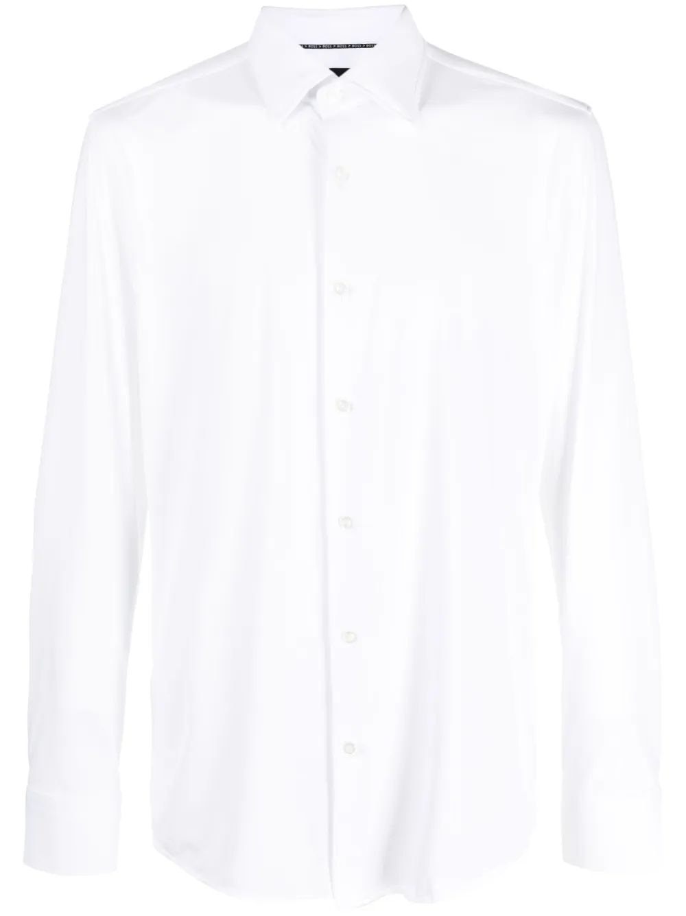 HUGO BOSS Elastan Fabric Shirt for Men - FW25 Collection