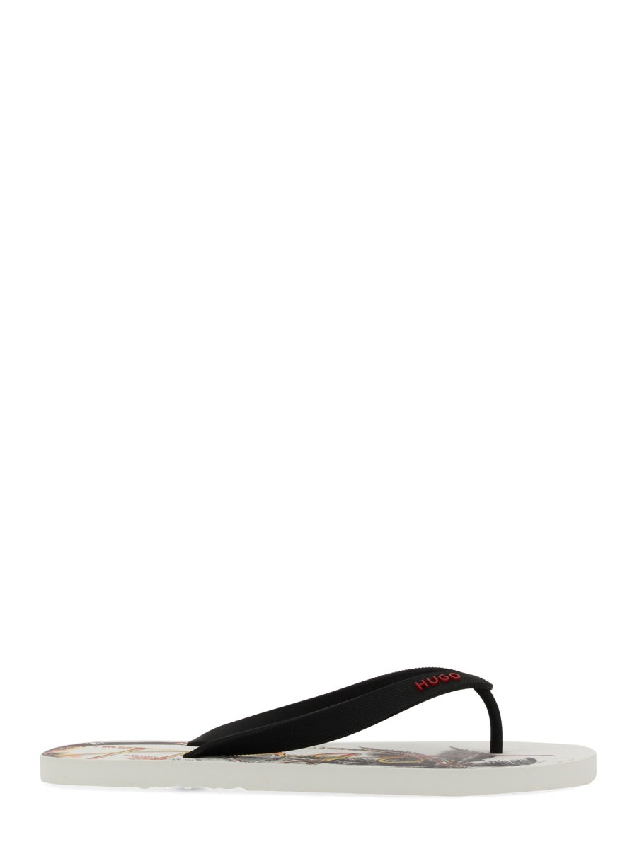 HUGO Men's Logo Slide Sandal