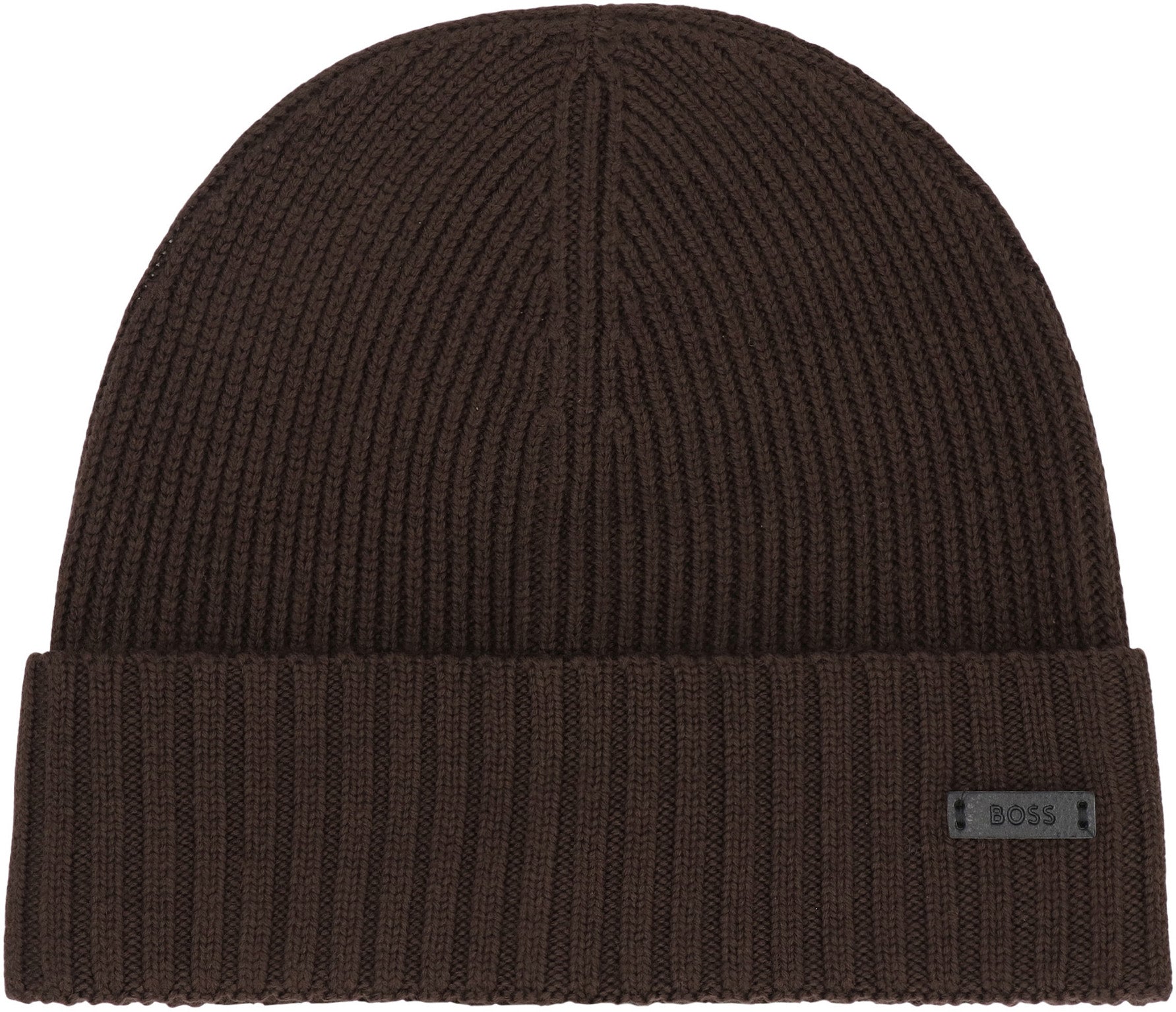 BOSS Wool Beanie with Logo
