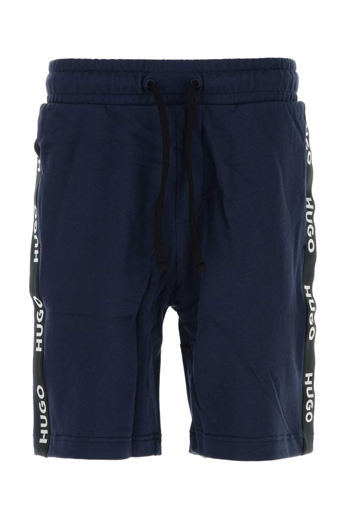 HUGO Cotton Bermuda Shorts for Men - SS24 Collection