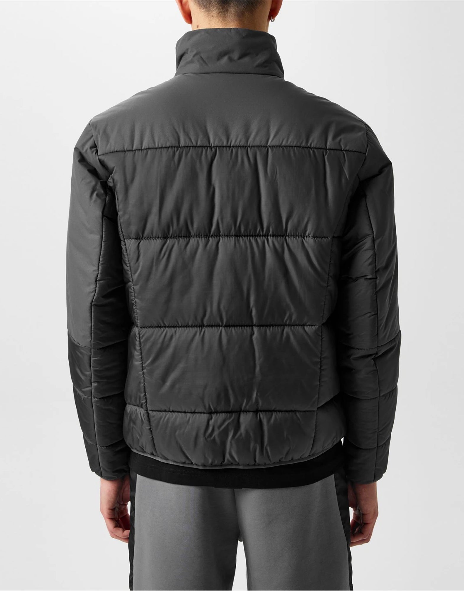 HUGO BOSS Men's Puffer Jacket with Zip Fastening
