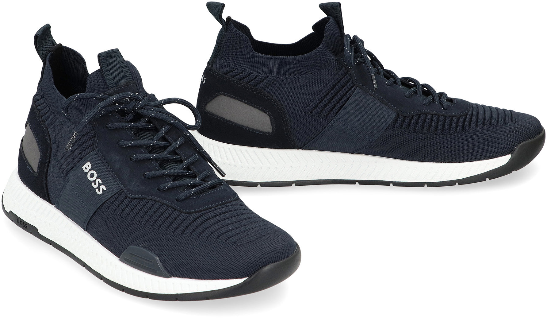 BOSS Low-Top Fabric Sneaker - Sporty Hybrid Style