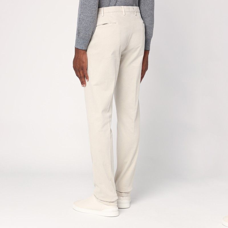 SANTANIELLO Light Cotton Trousers for Men