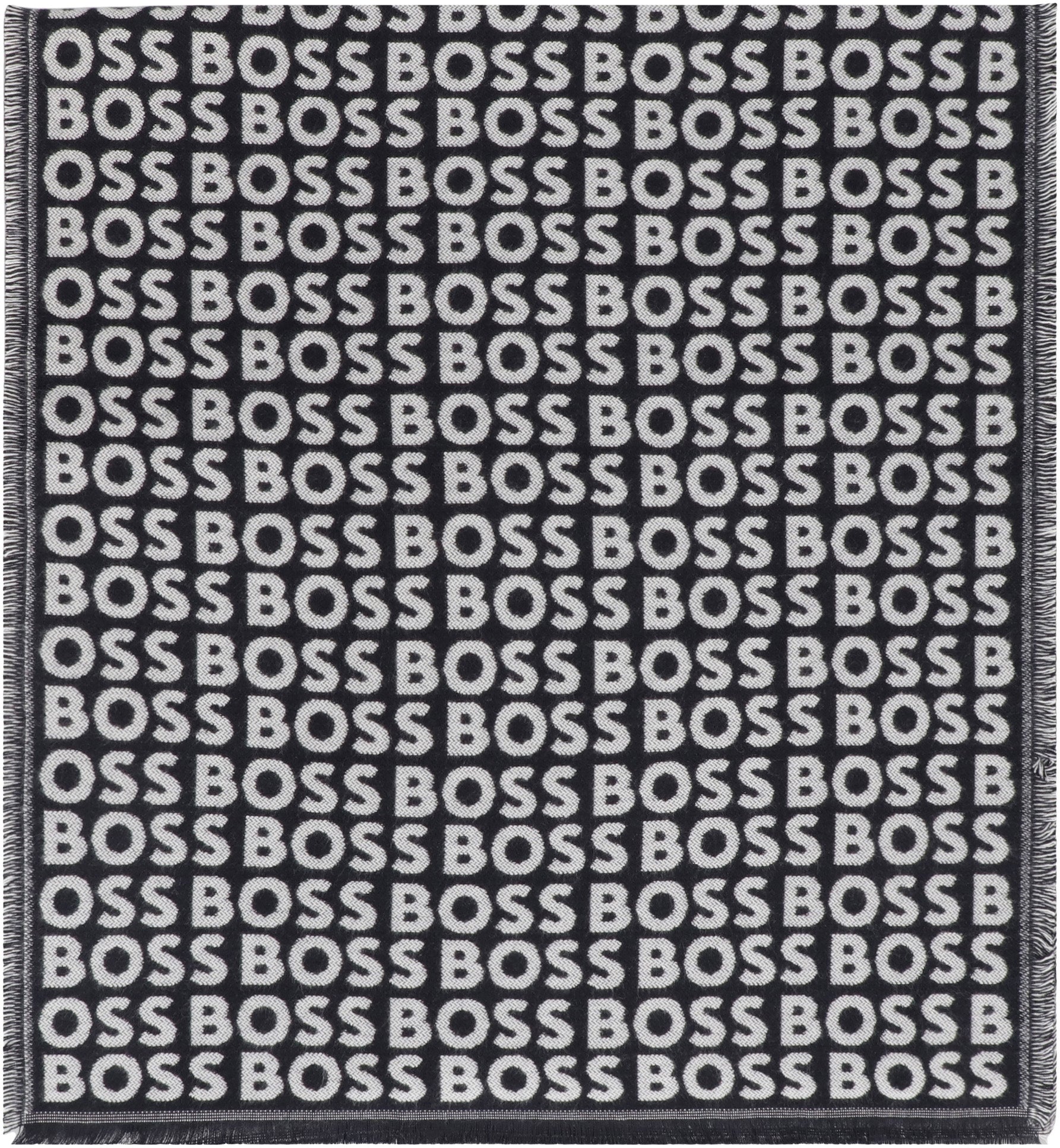 BOSS Soft and Durable Jacquard Scarf - 41x185 cm
