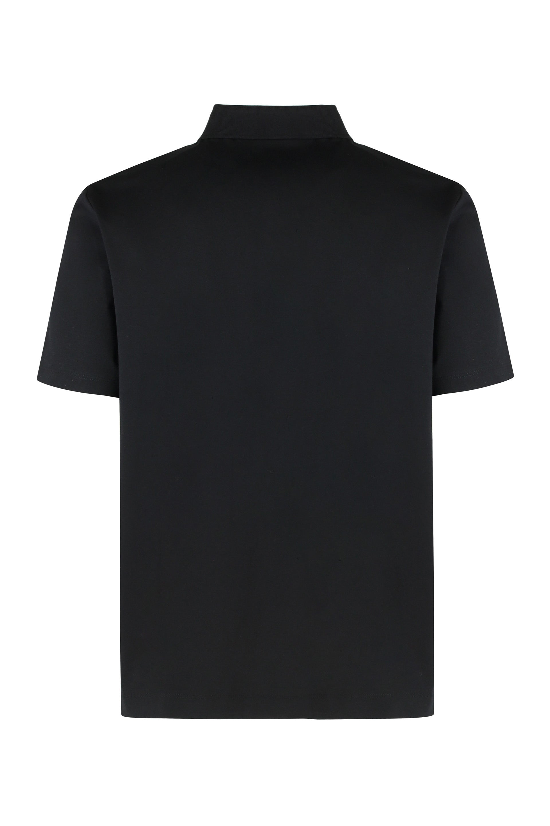 BOSS Mercerized Cotton Polo for Men - Short Sleeve