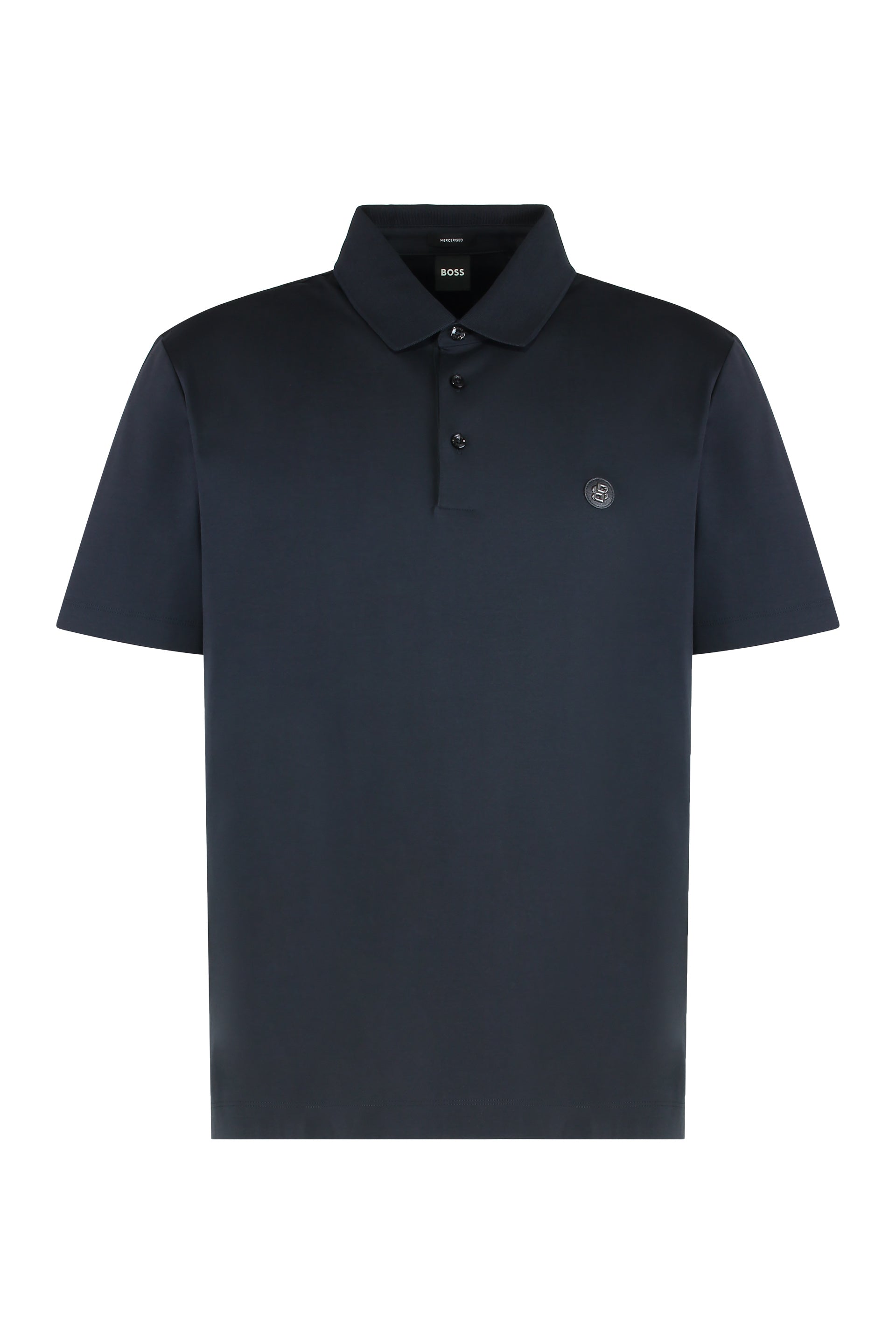 BOSS Short-Sleeved Cotton Polo for Men