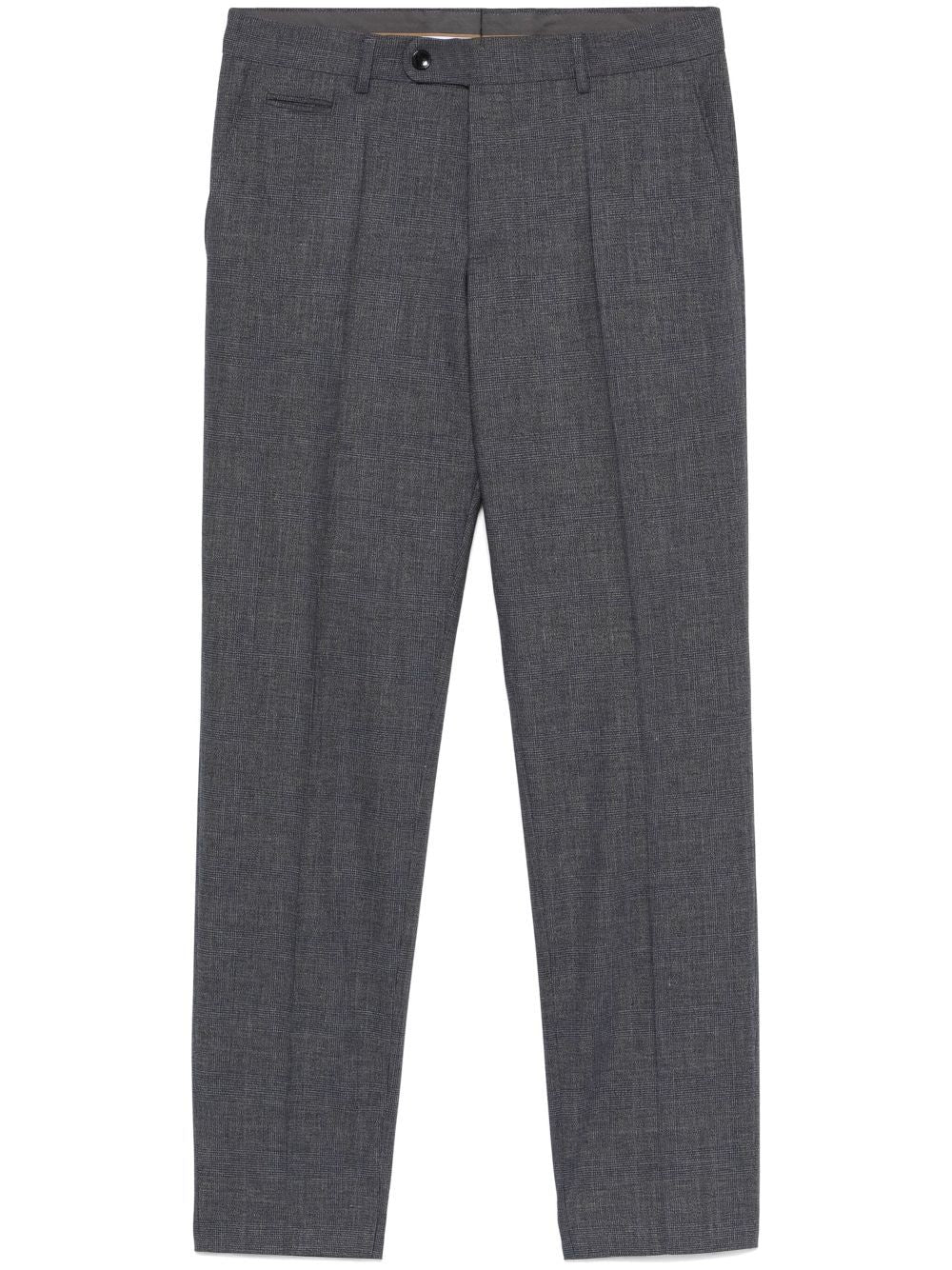 HUGO BOSS Prince of Wales Check Trousers for Men