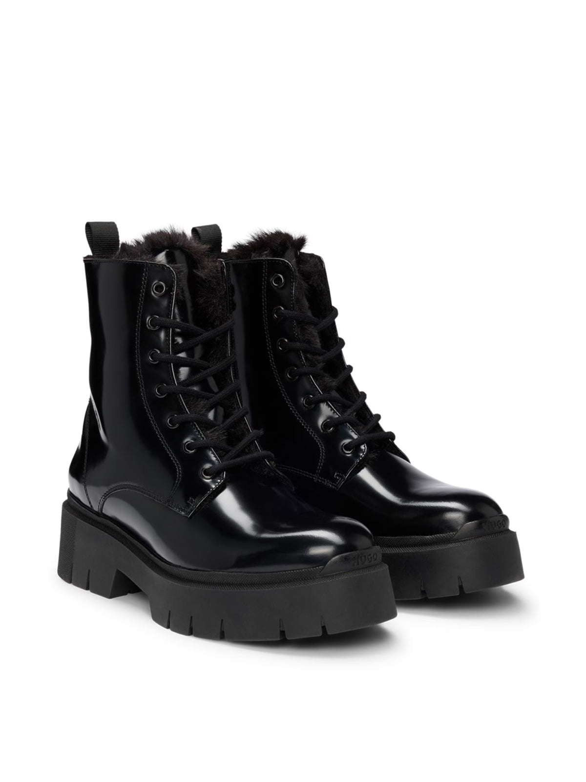 HUGO BOSS Women's Combat Boots - KRIS Style