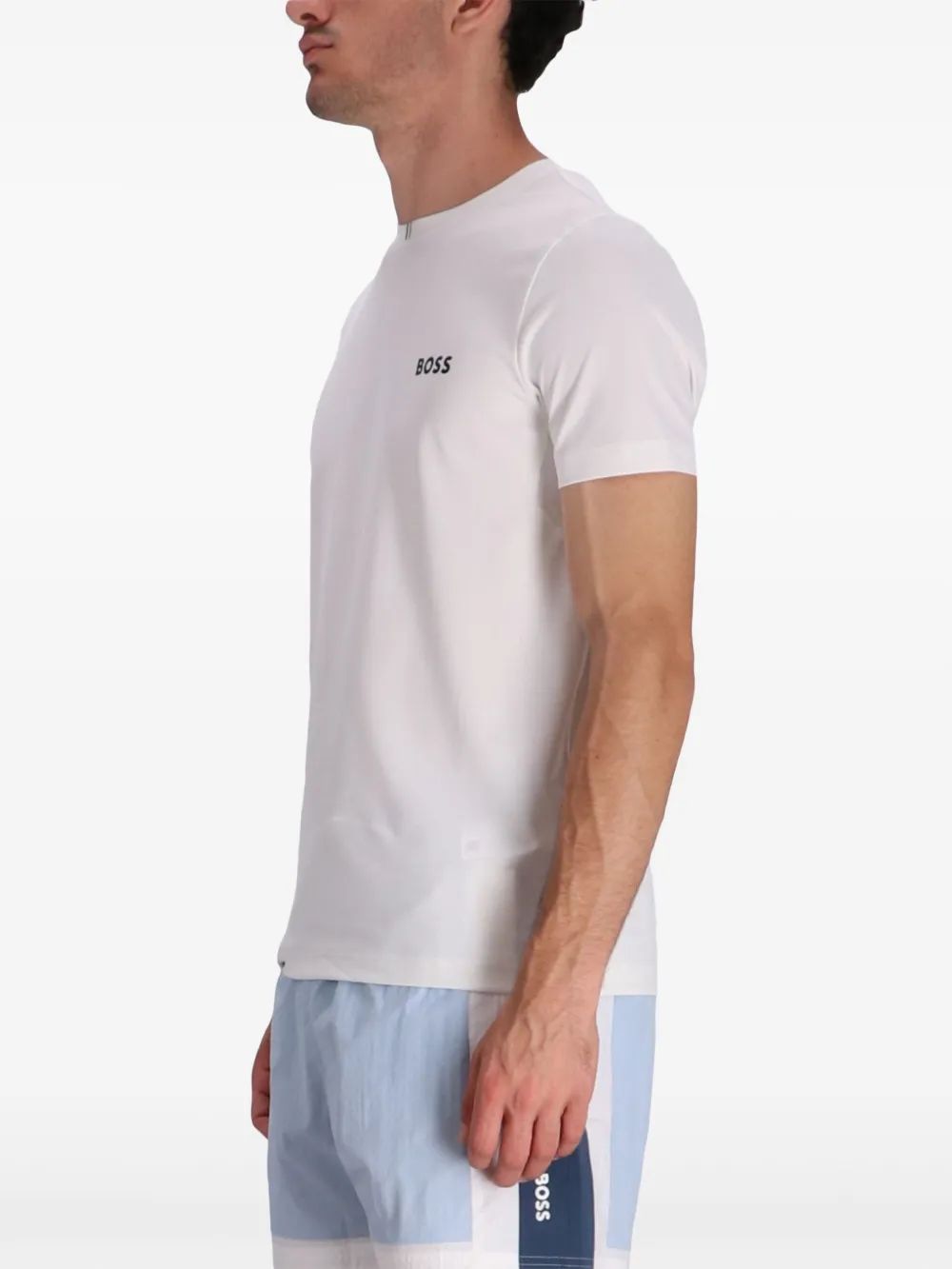 HUGO BOSS Logo Print Tee for Men - SS25 Collection