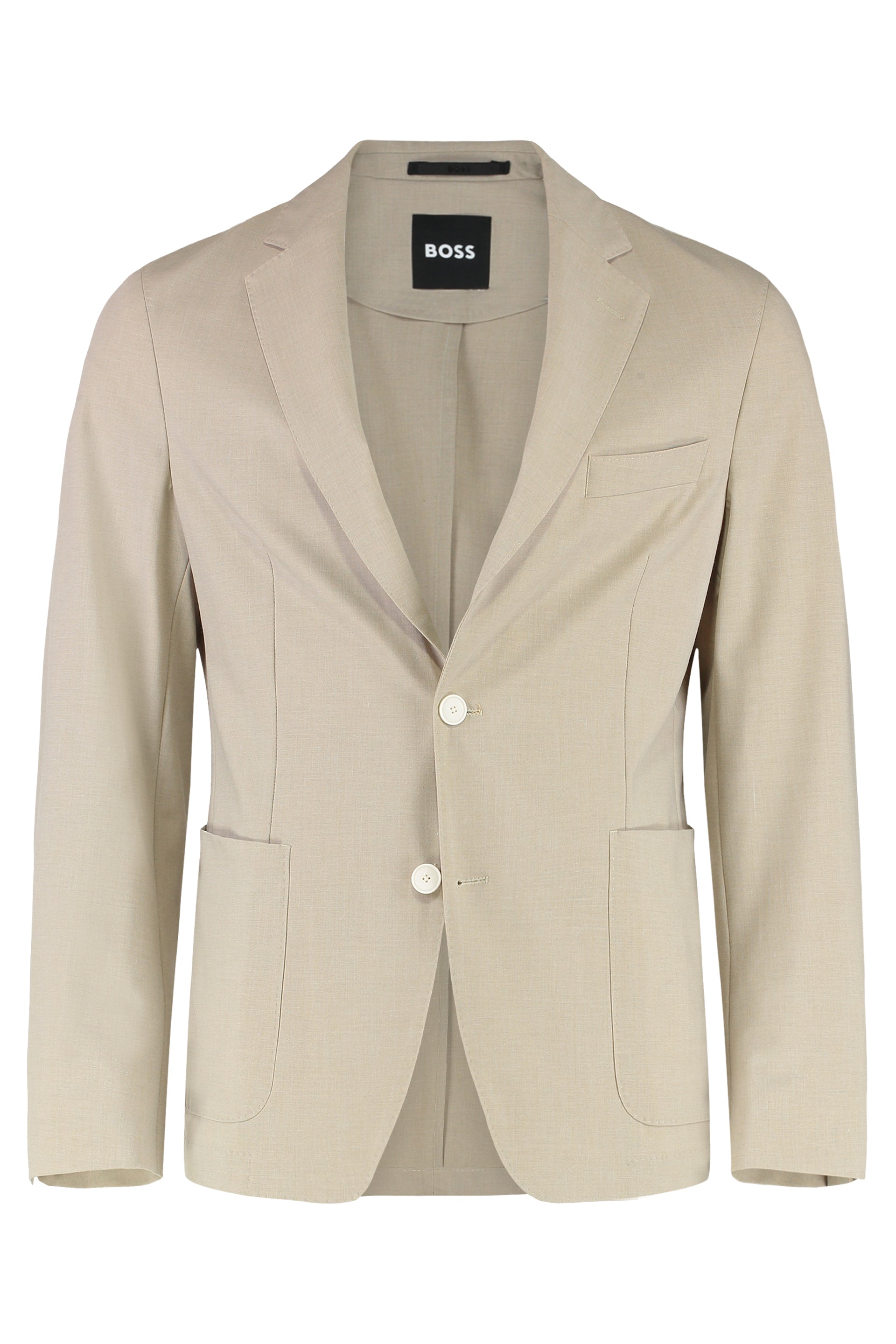 BOSS Single-Breasted Two-Button Jacket