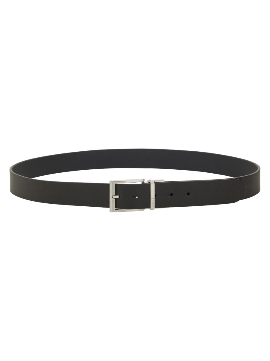 BOSS Reversible Leather Belt for Men