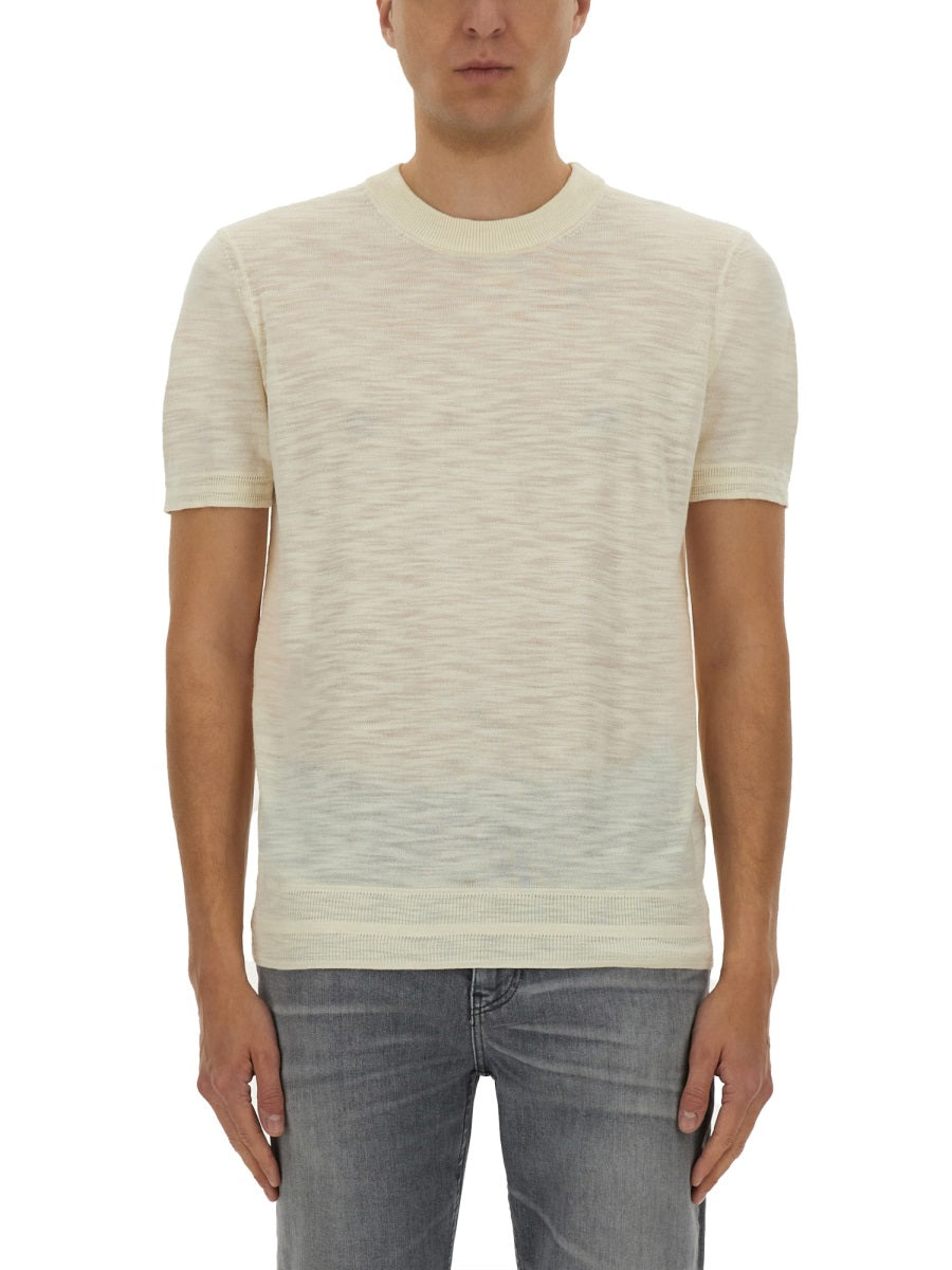 BOSS CAMEL Men's Wool Jamie Shirt - Size L