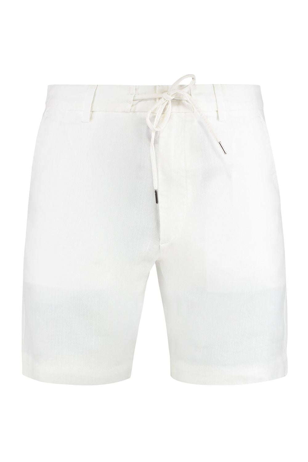 BOSS Linen Blend Bermuda Shorts - SS25 Collection