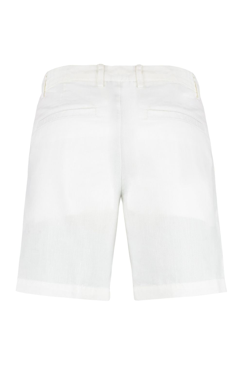 BOSS Linen Blend Bermuda Shorts - SS25 Collection