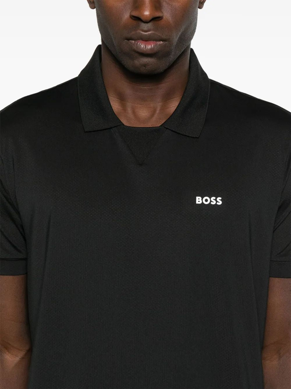 BOSS Men's Technical Fabric Polo Shirt