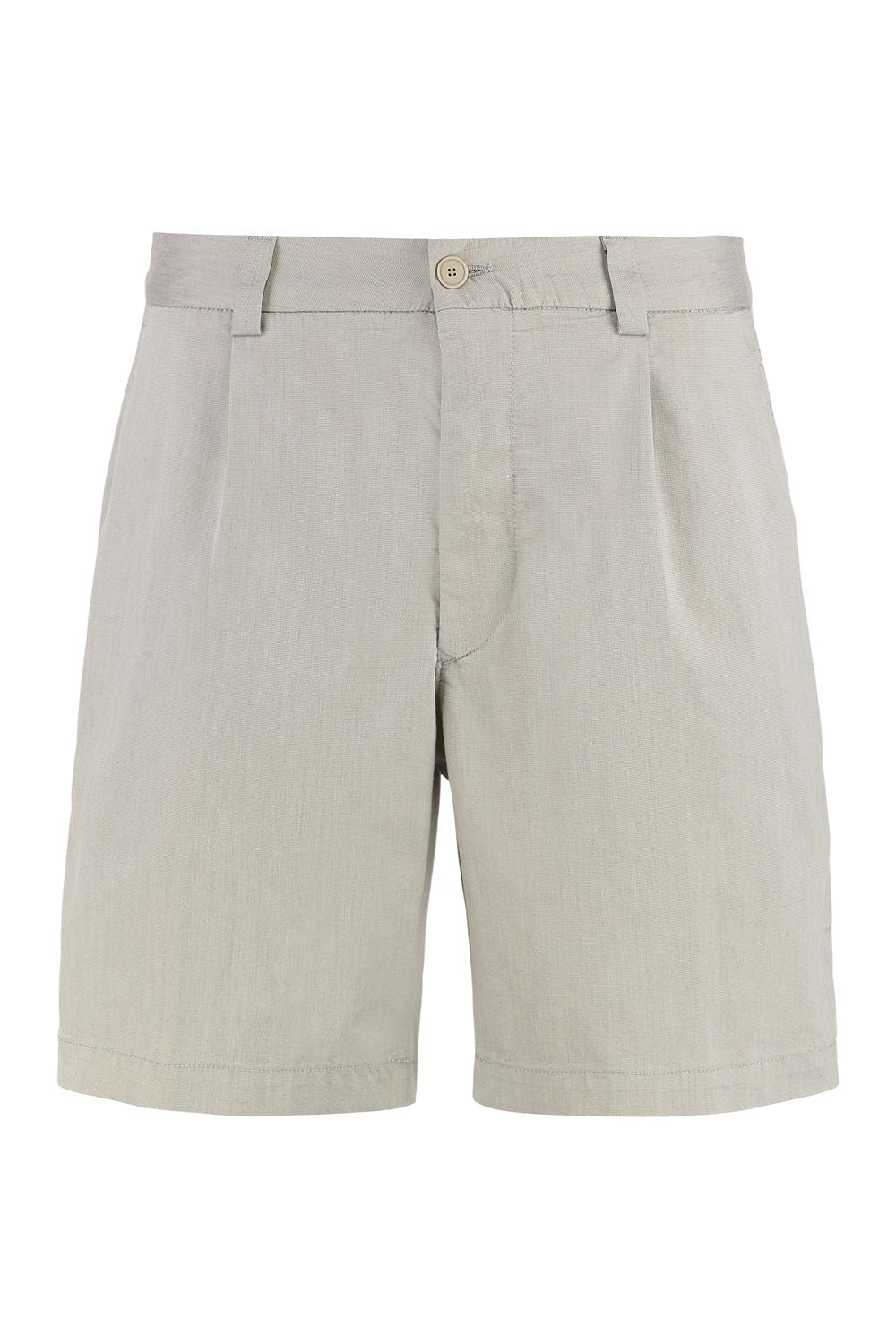 BOSS Cotton Blend Bermuda Shorts for Men - SS25 Collection