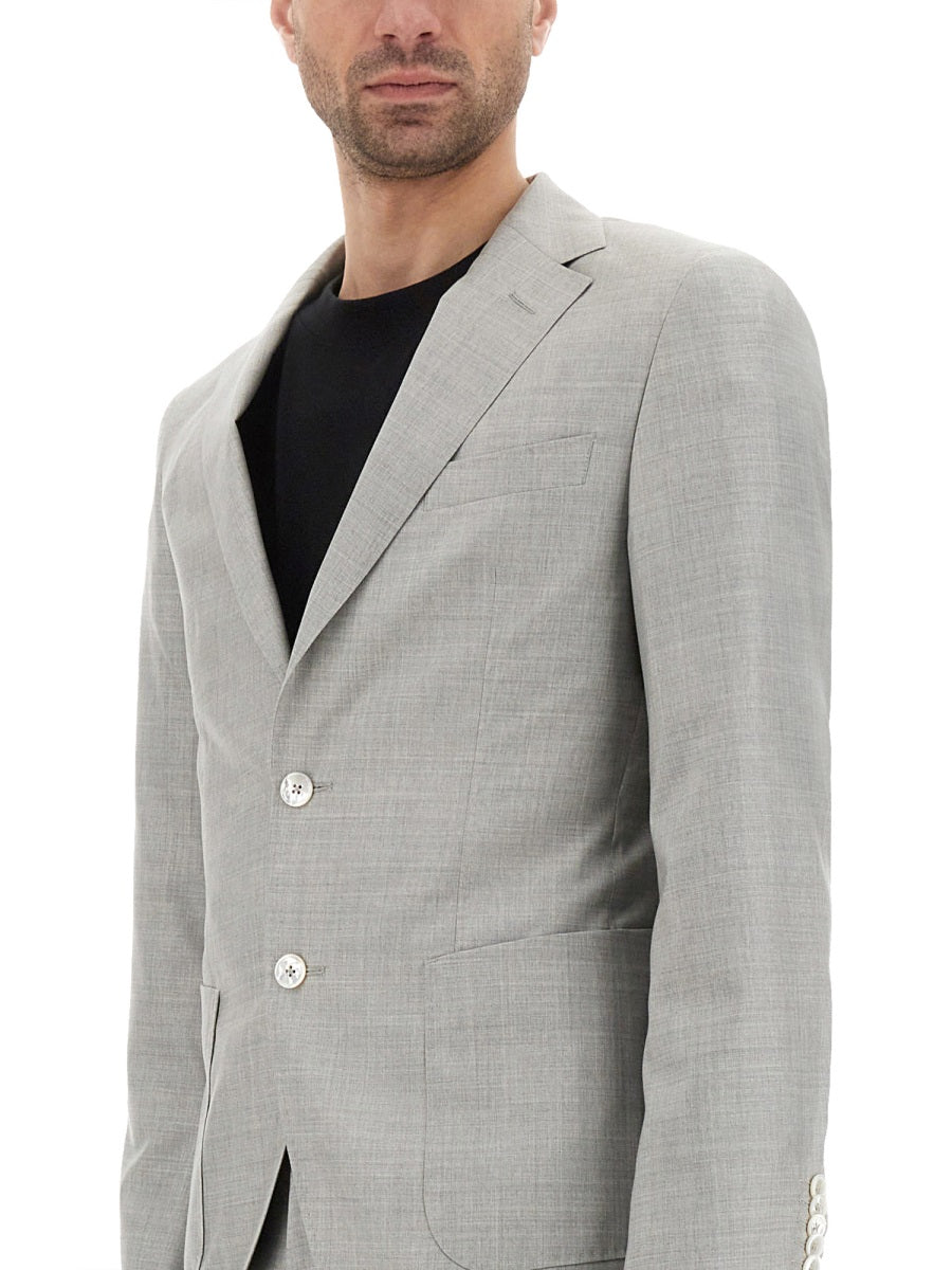 BOSS Elegant Wool-Silk Blend Dress - Size L