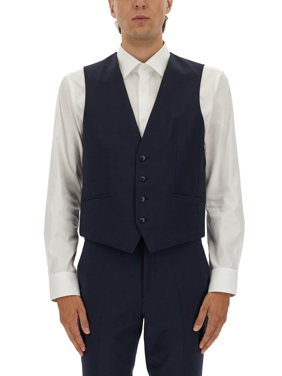 HUGO Slim Fit Vest - Size 48 IT