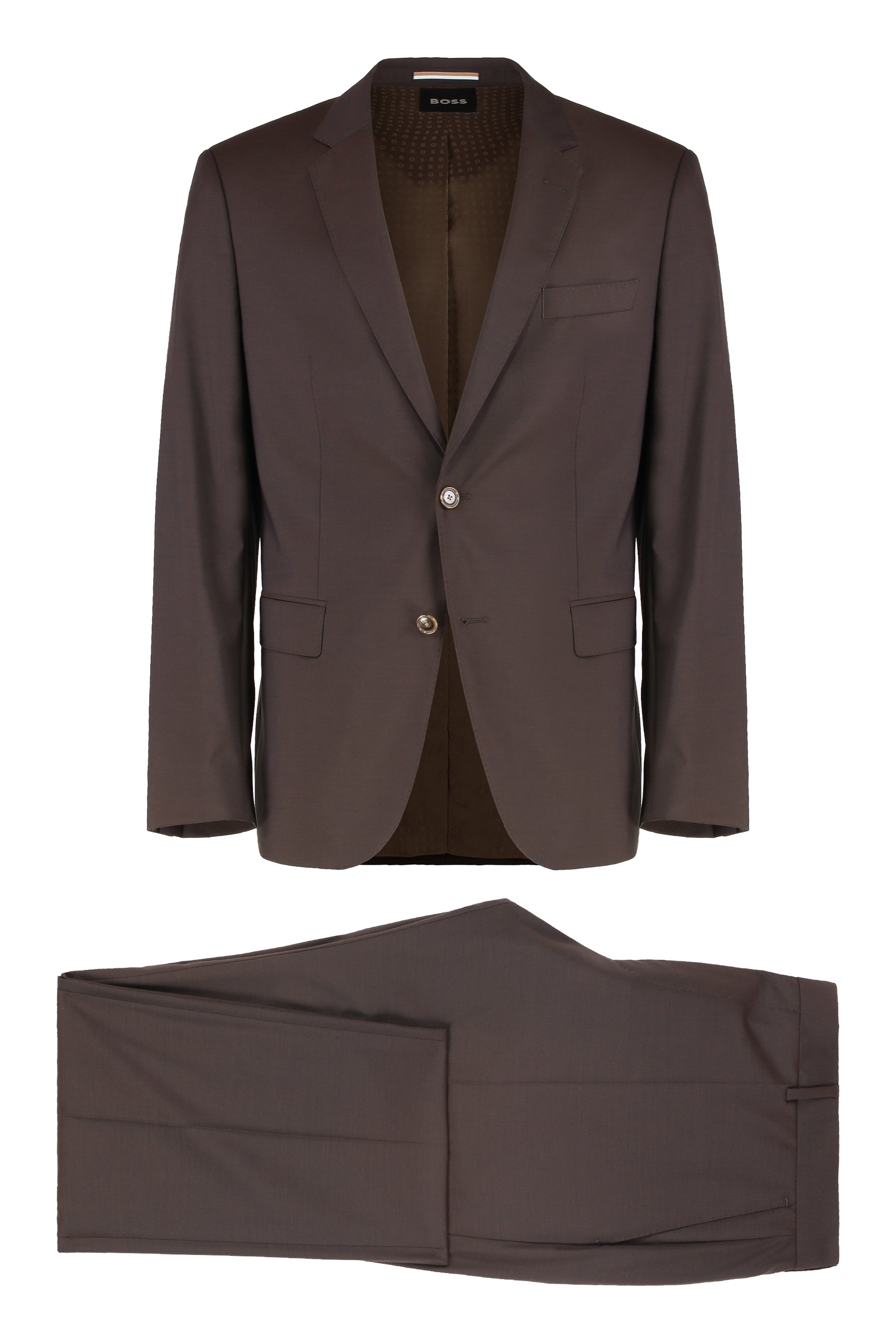 BOSS Men's Virgin Wool Two-Piece Suit
