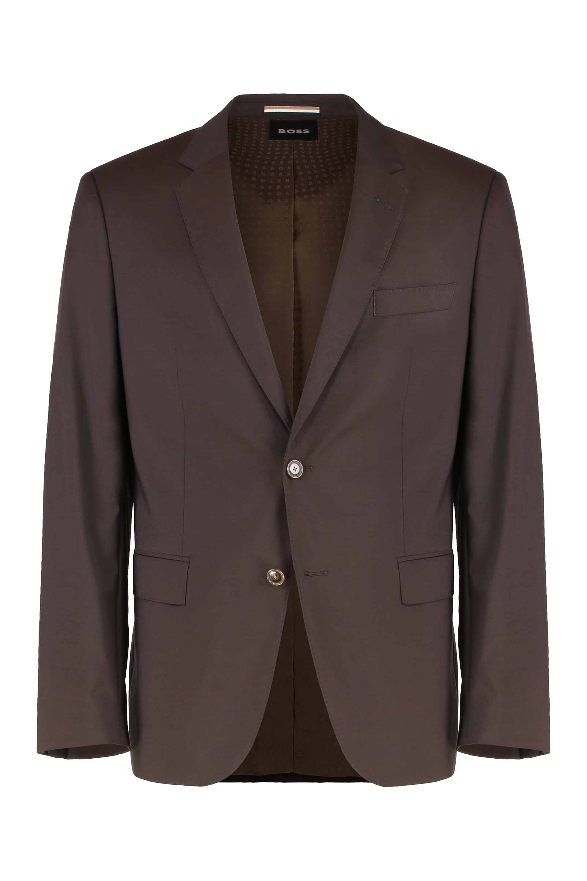 BOSS Men's Virgin Wool Two-Piece Suit