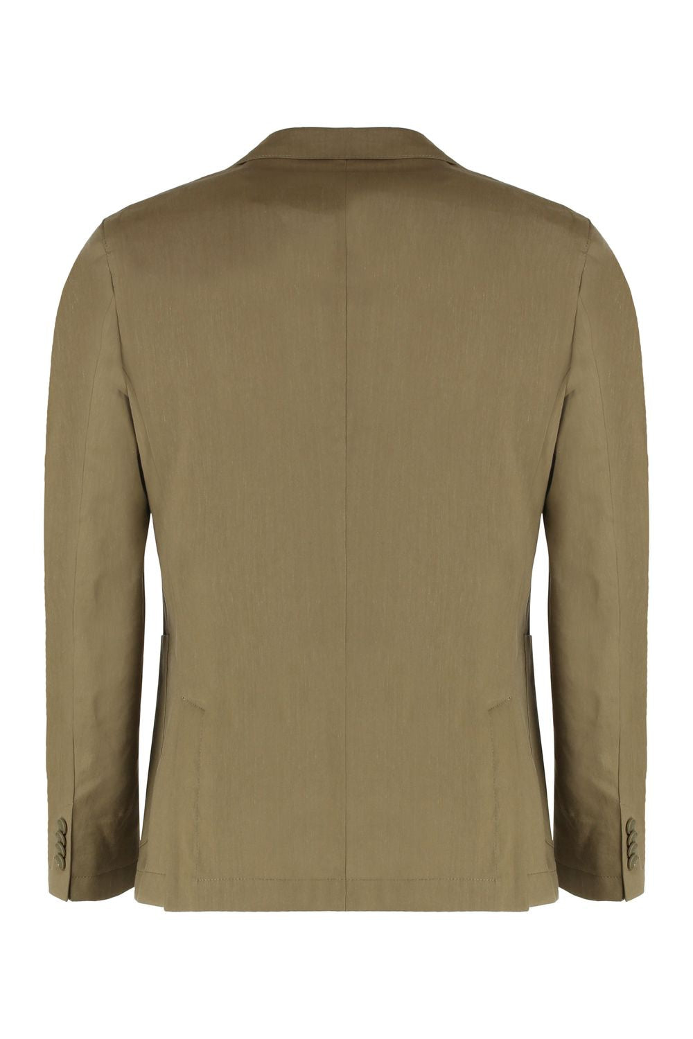 BOSS Double-Breasted Linen Blend Jacket