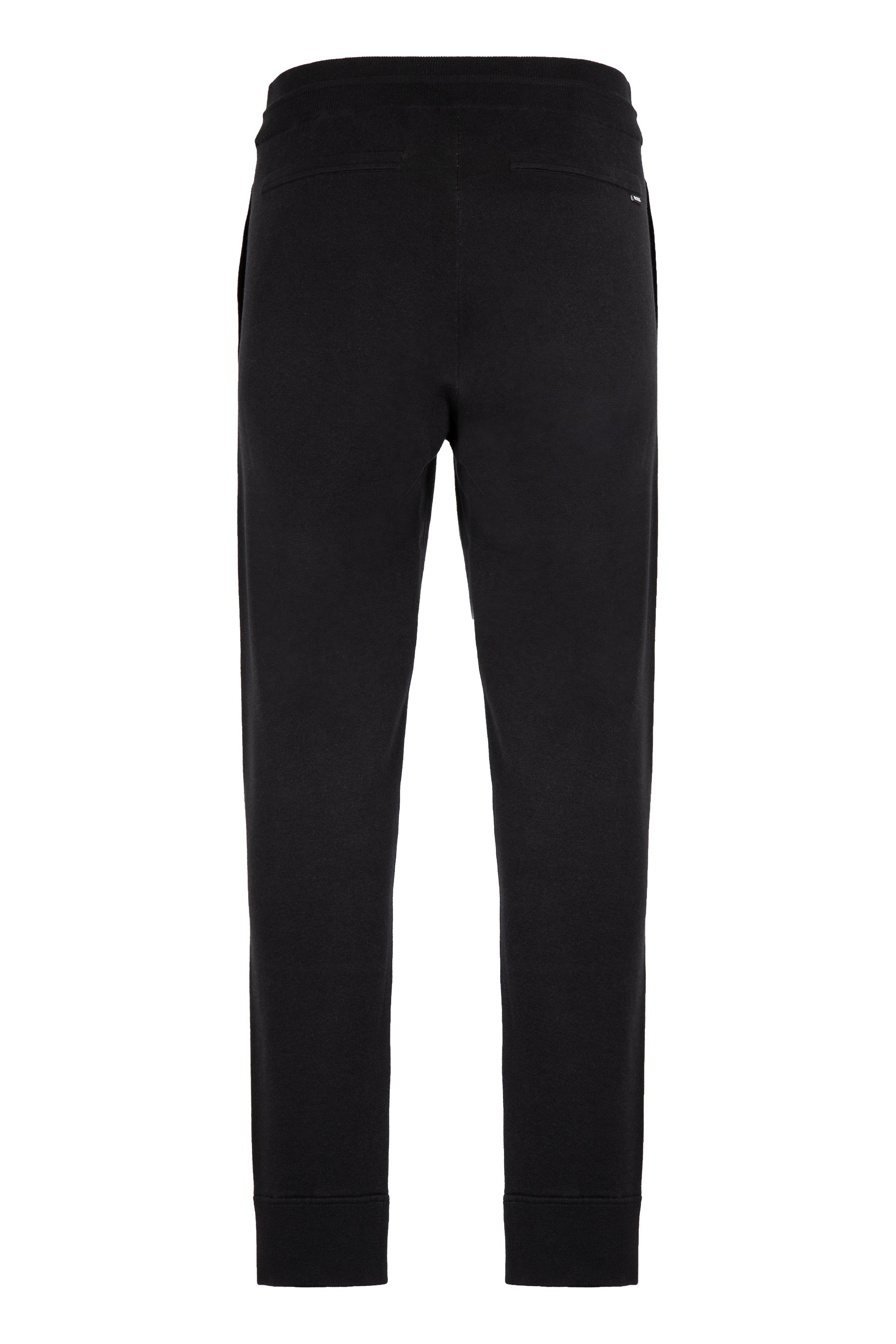 BOSS Wool and Cotton Trousers with Zip Pockets - FW25