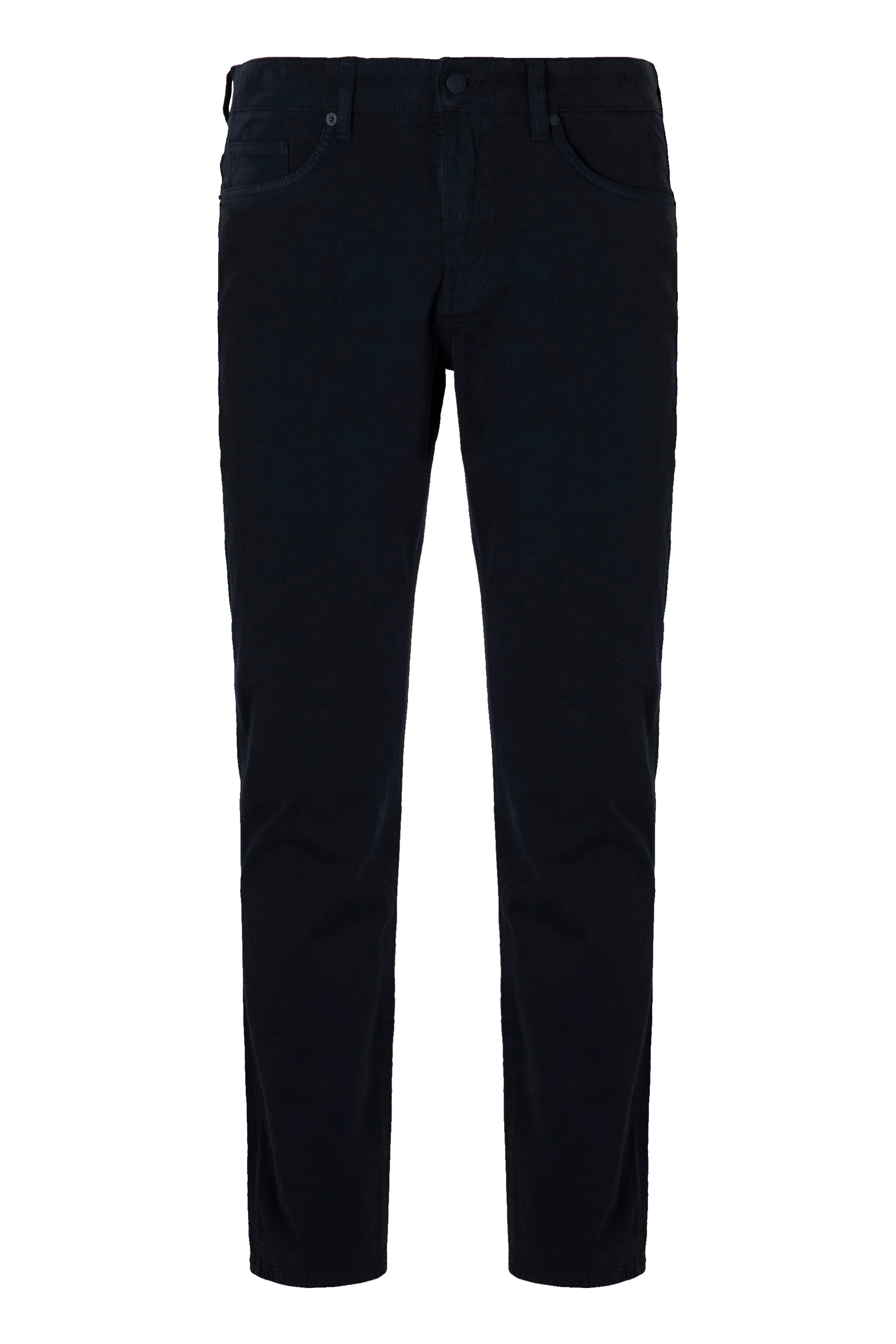BOSS Cotton Trousers with Metal Buttons