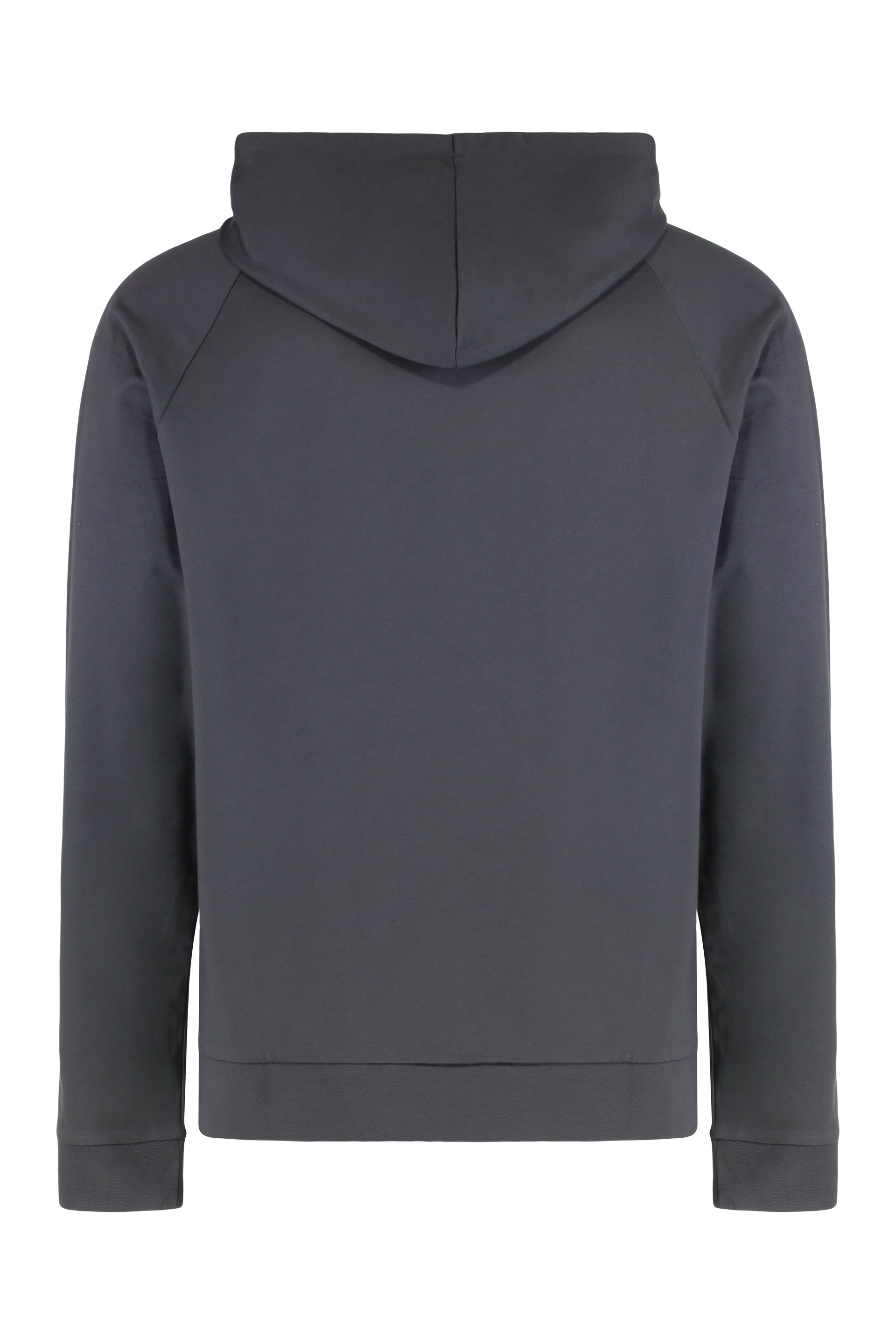 BOSS Hooded Terry Sweatshirt with Zipper for Men