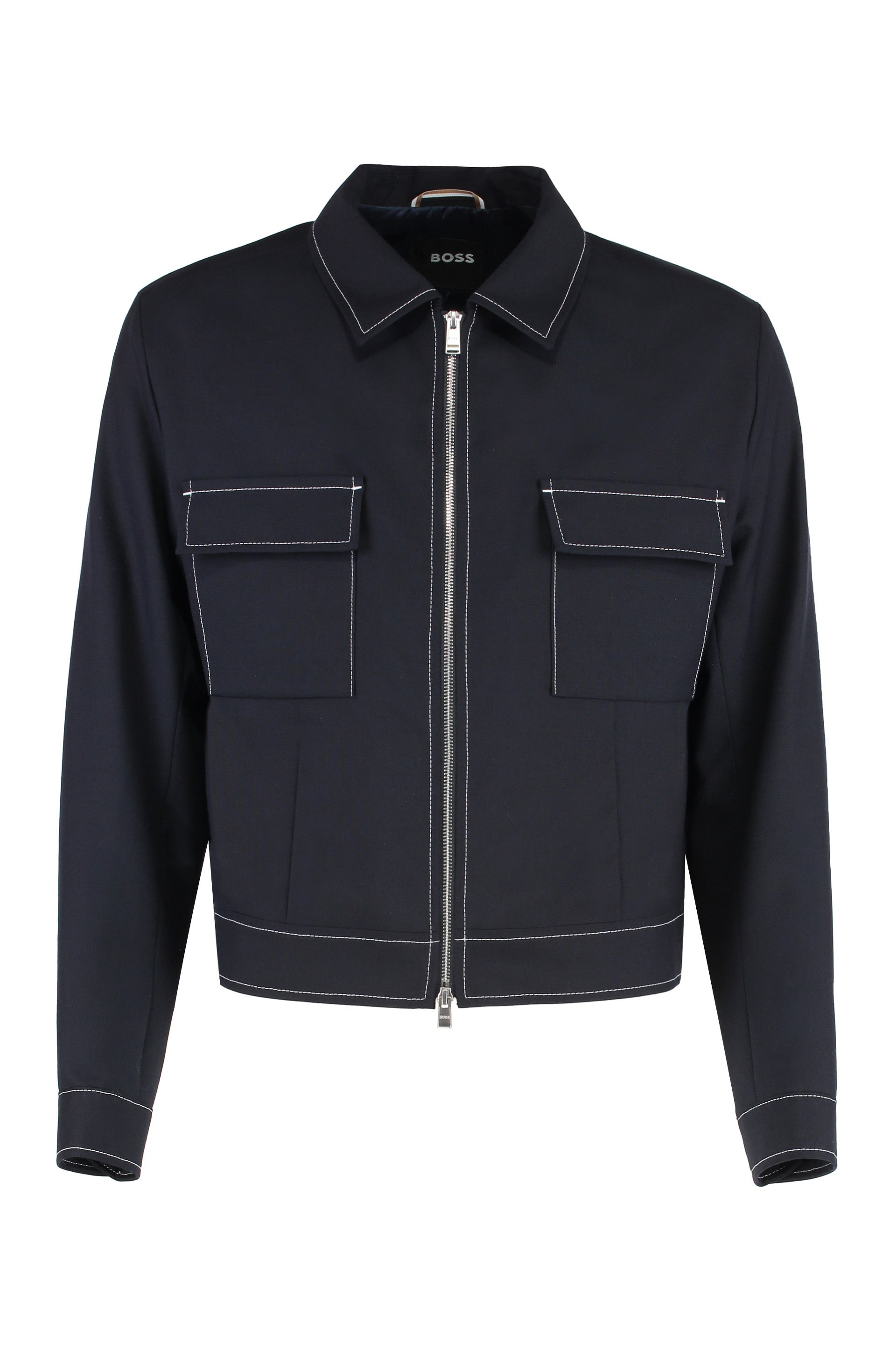 BOSS Classic Virgin Wool Jacket for Men