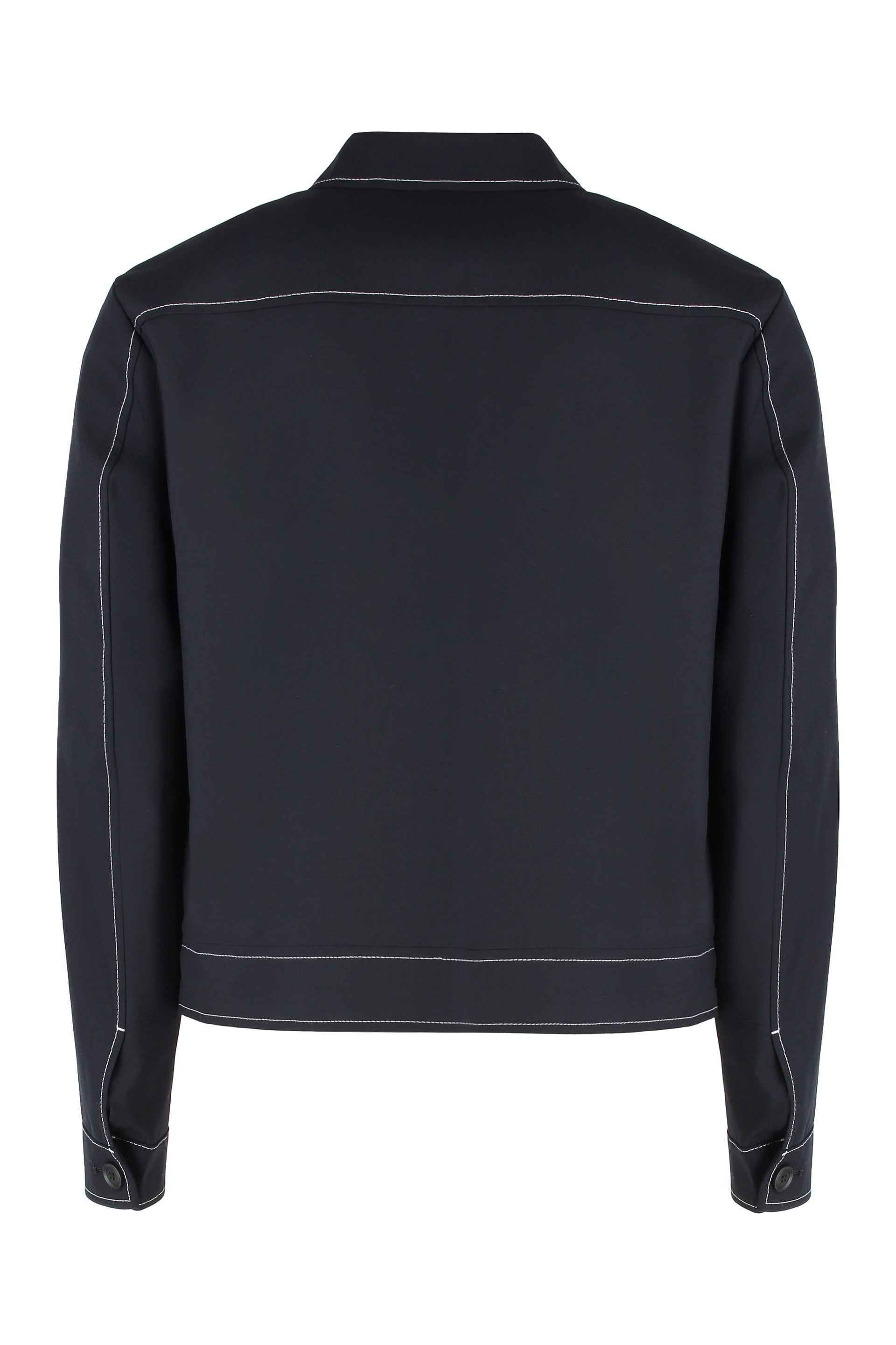 BOSS Classic Virgin Wool Jacket for Men