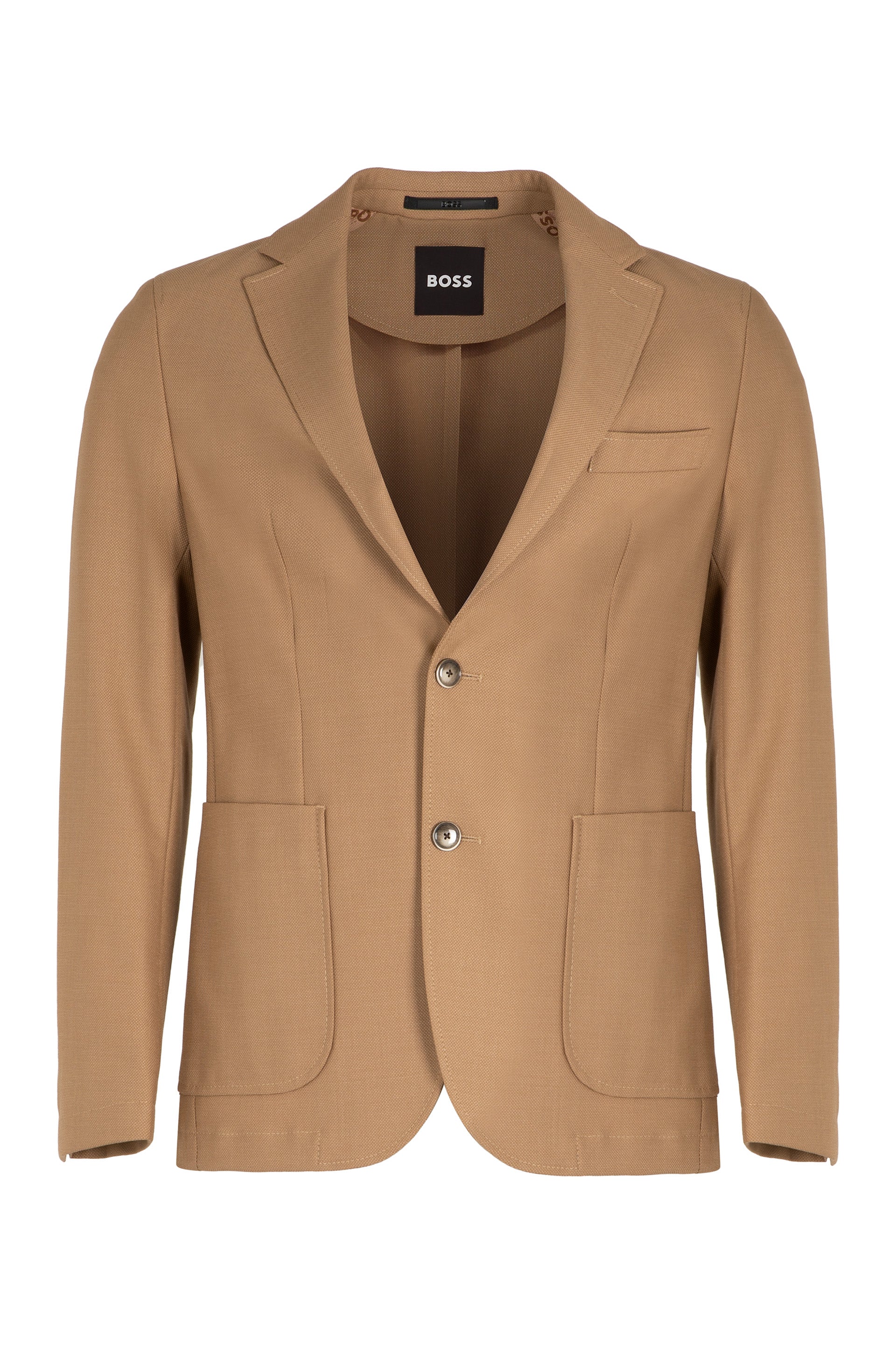 BOSS Single-Breasted Two-Button Jacket for Men