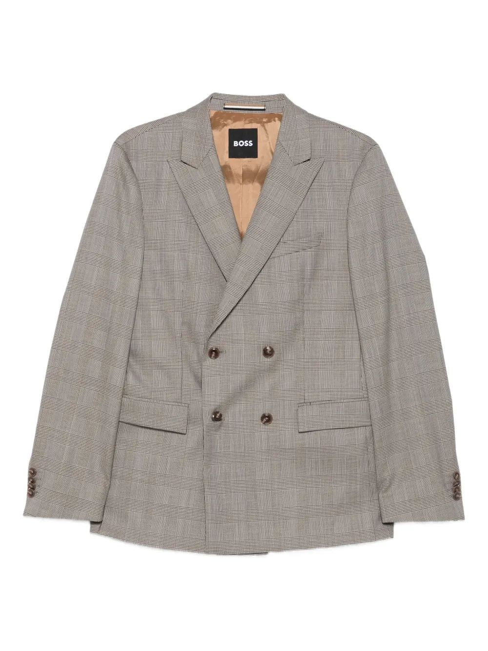 HUGO BOSS Elegant Wool Suit for Men