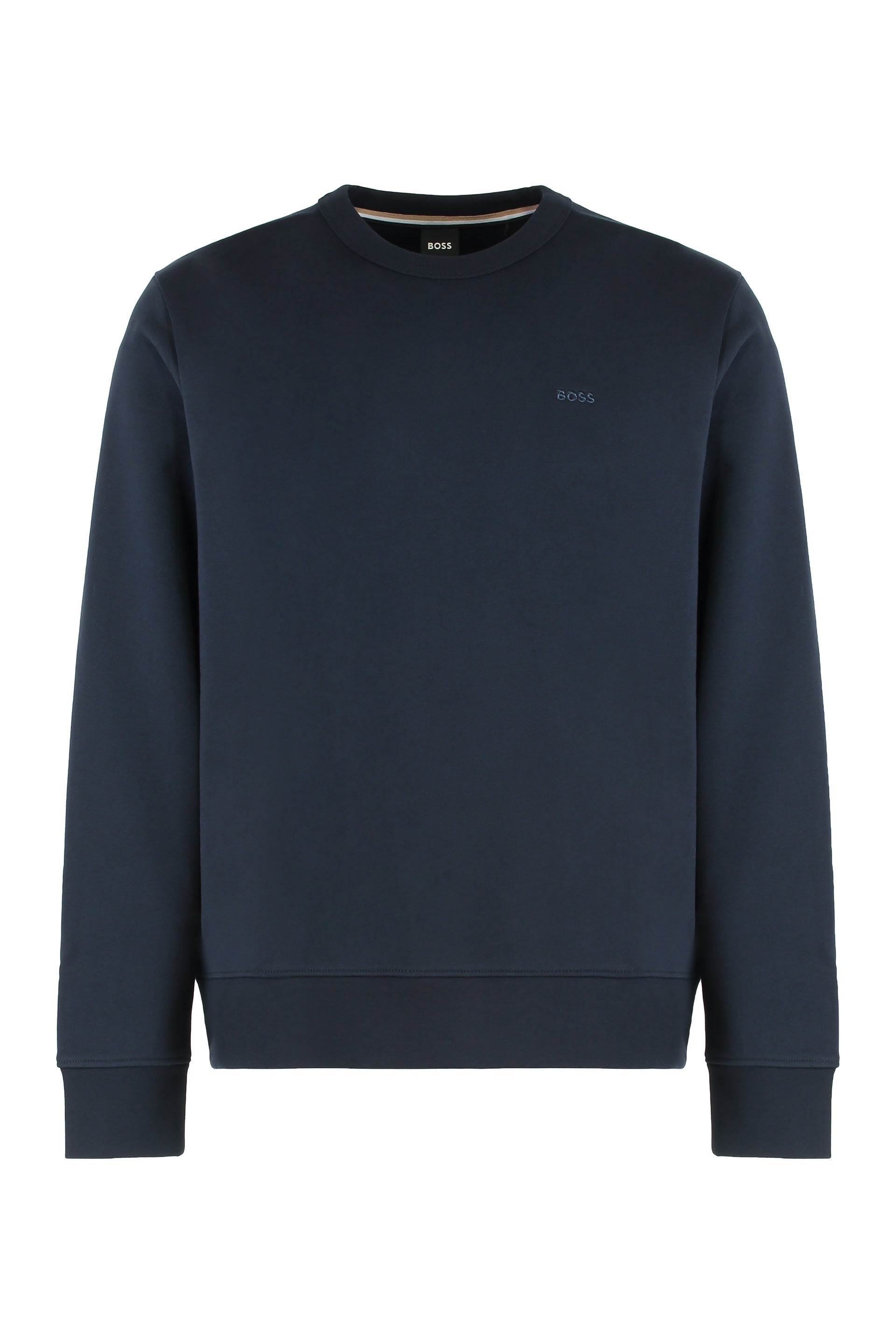 BOSS Men's Classic Logo Cotton Sweatshirt