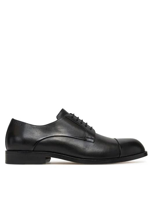 HUGO BOSS Classic Leather Dress Shoes for Men - FW25