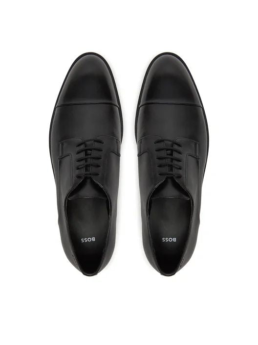 HUGO BOSS Classic Leather Dress Shoes for Men - FW25