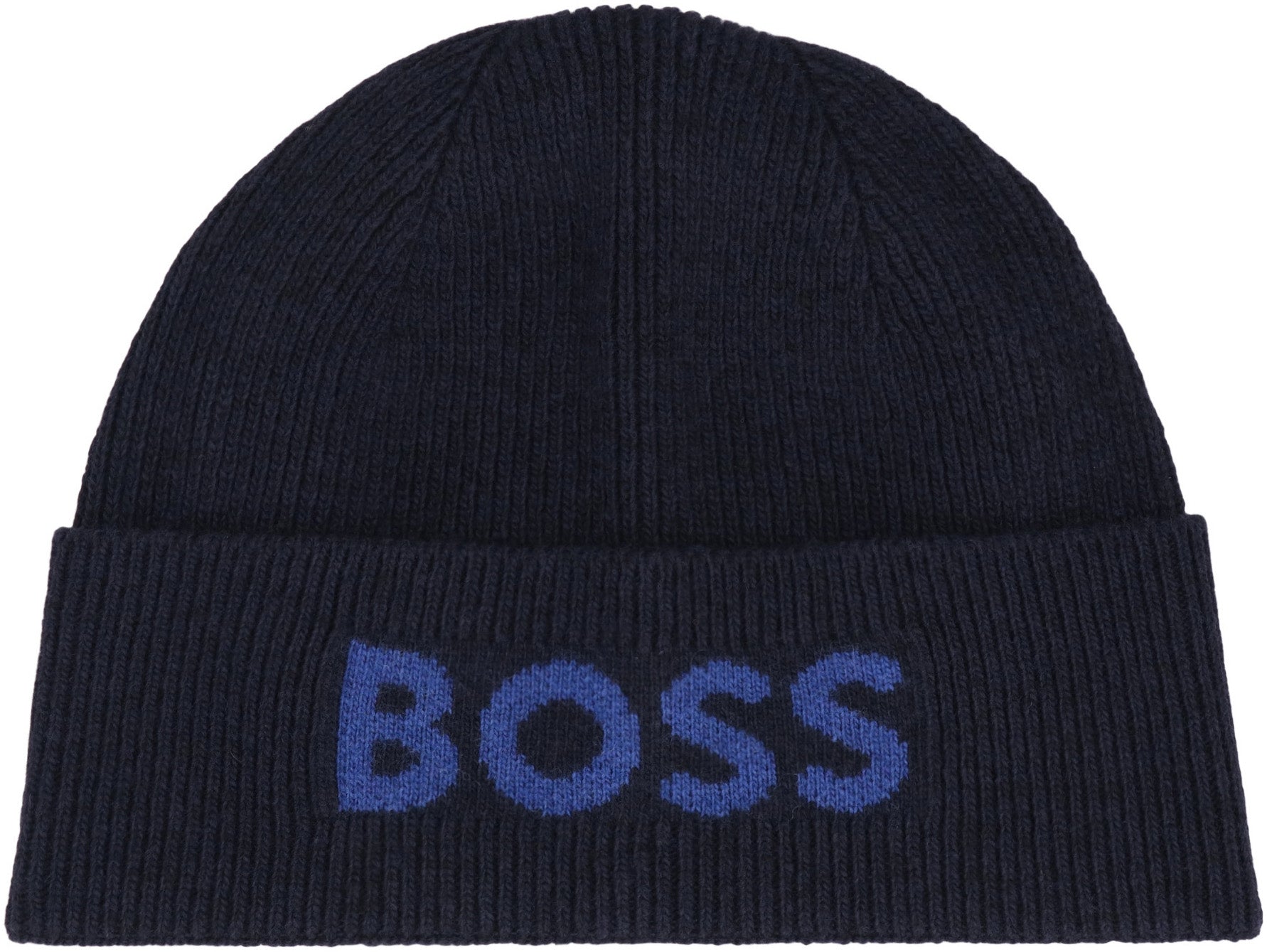 BOSS Timeless Knit Cap with Logo