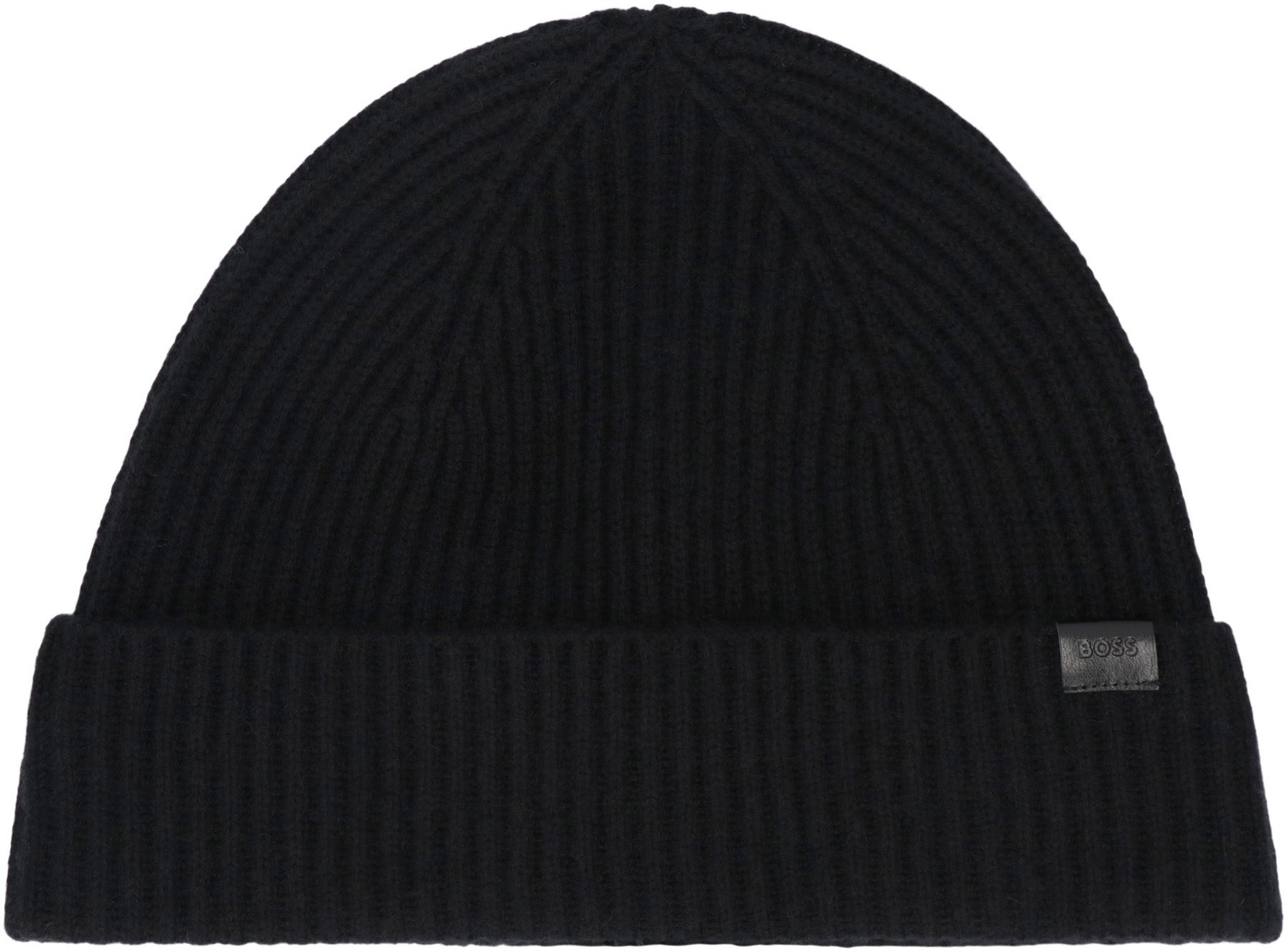 BOSS Knit Beanie with Logo