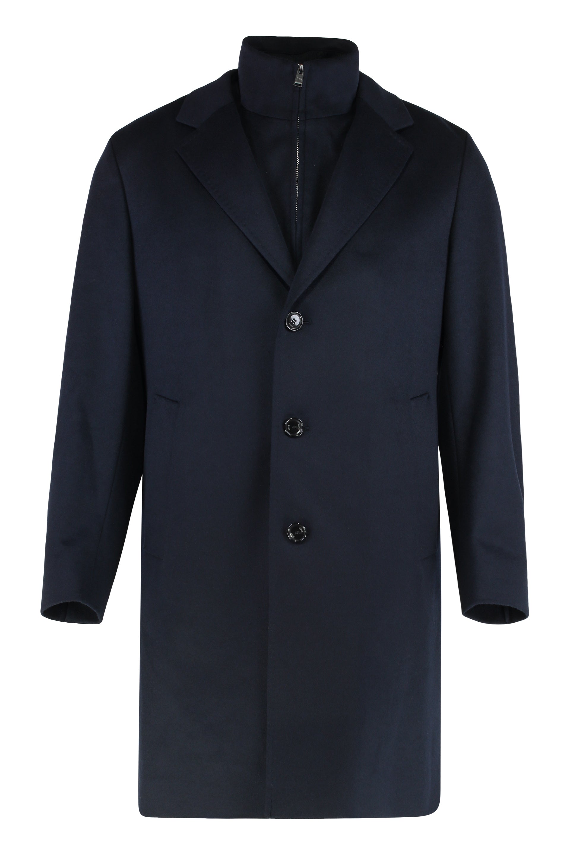 BOSS Regular Fit Wool and Cashmere Jacket