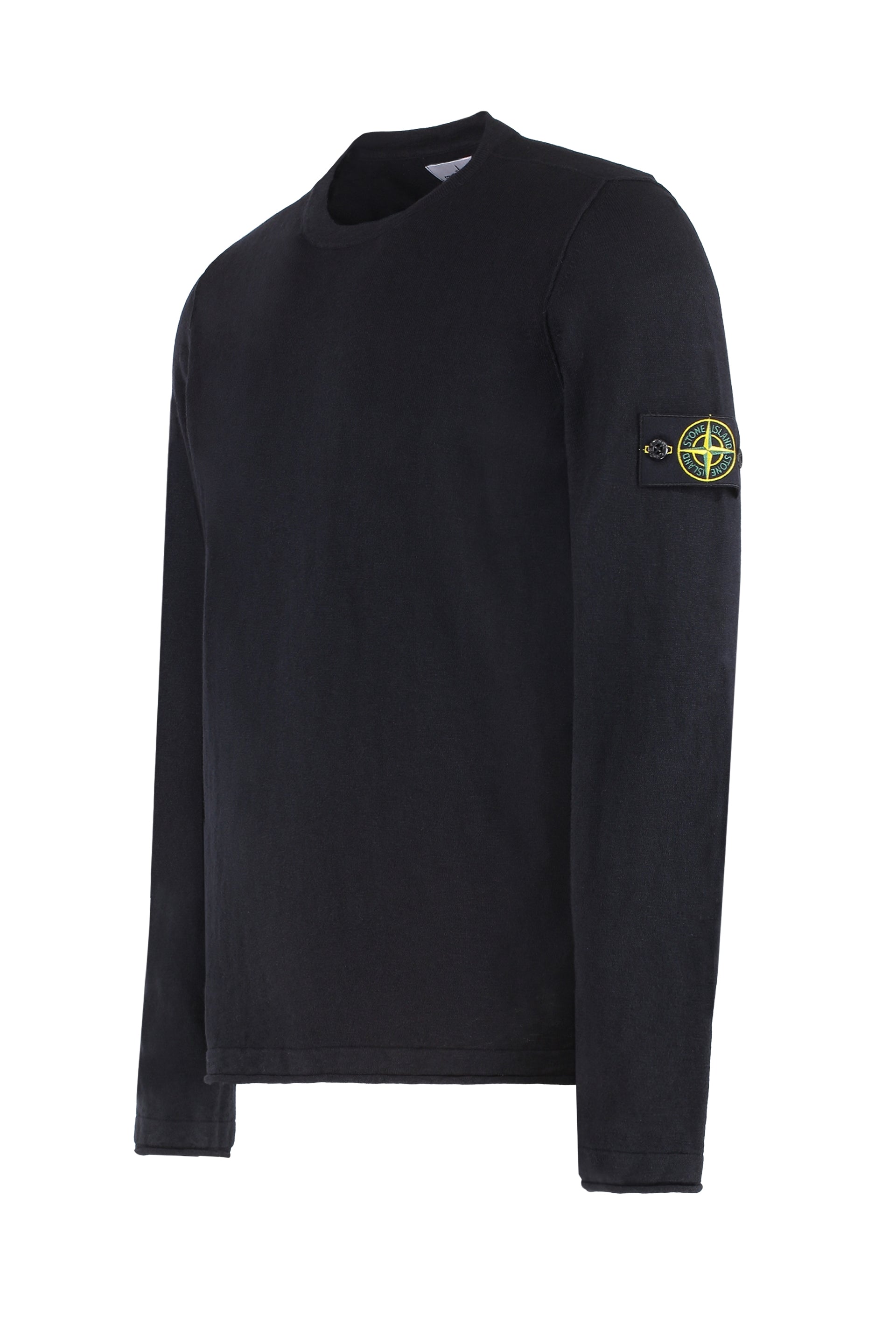 STONE ISLAND Cotton-Blend Sweater with Removable Logo Patch