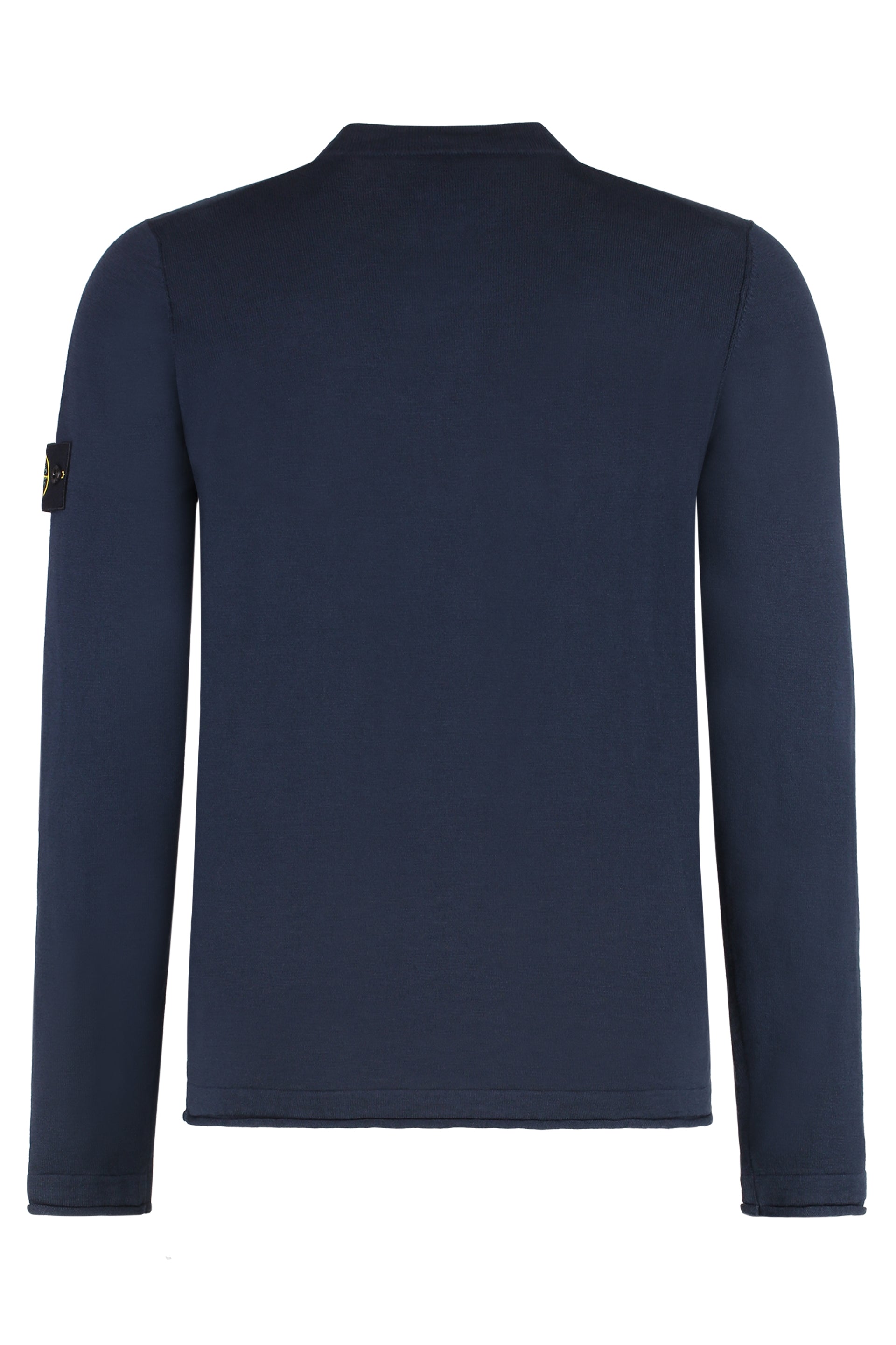 STONE ISLAND Cotton-Blend Sweater with Removable Logo Patch