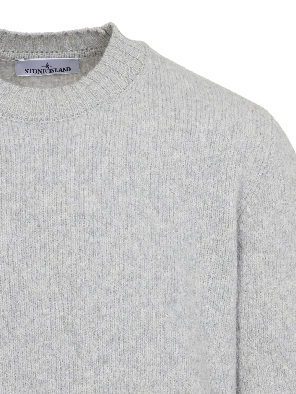 STONE ISLAND Ribbed Crew Neck Sweater - Men