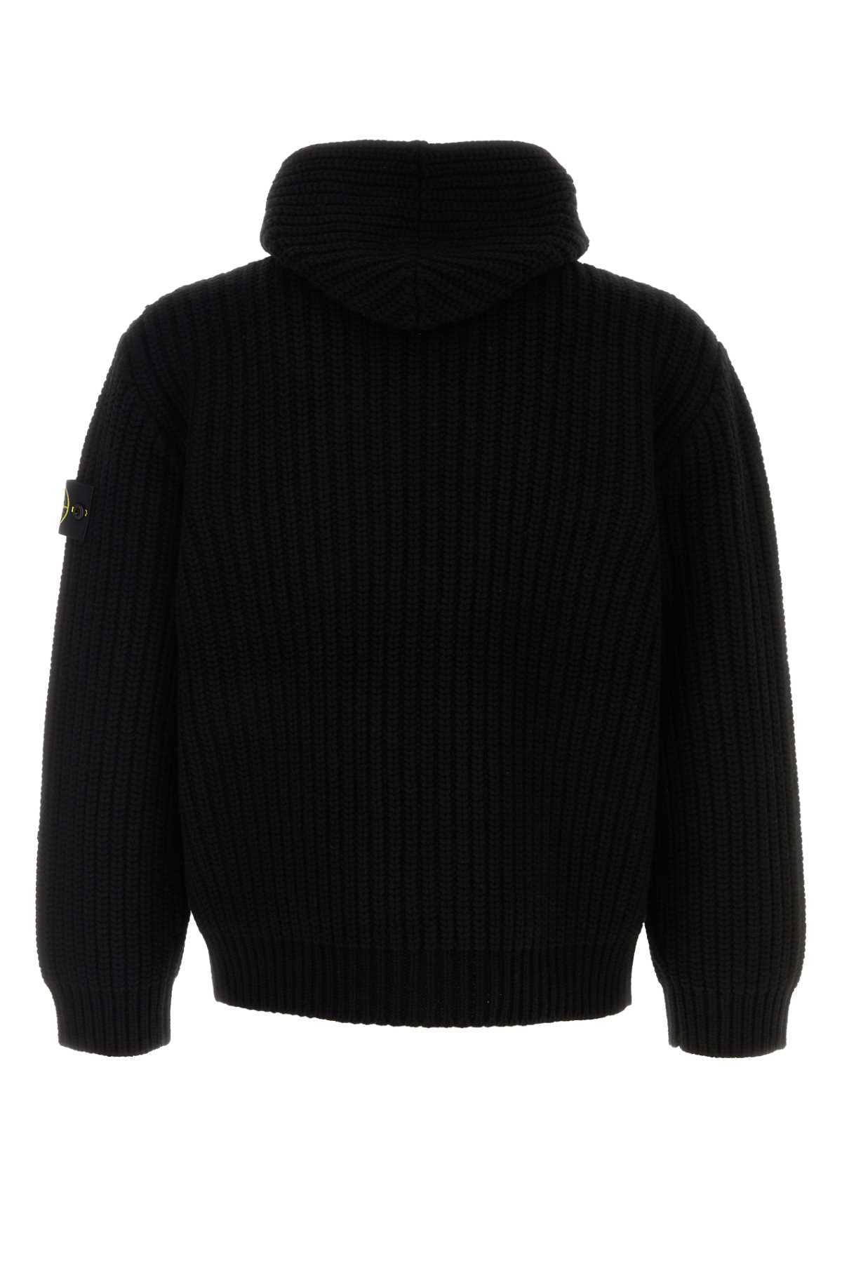 STONE ISLAND Wool Blend Hoodie for Men - FW25 Collection