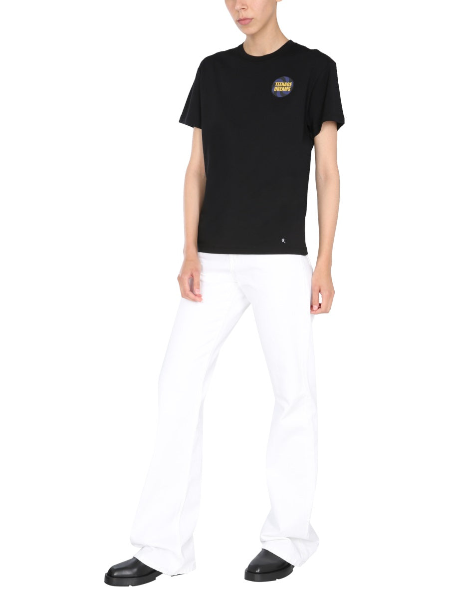 RAF SIMONS Teenage Crew Neck T-Shirt
