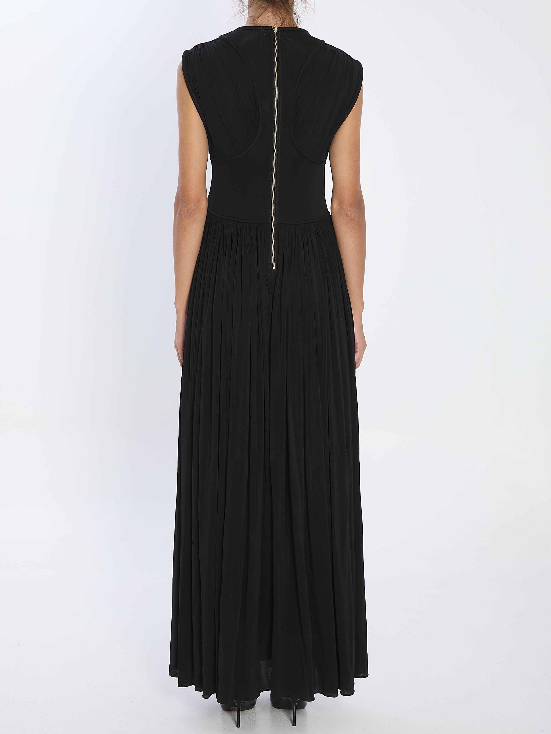 ZIMMERMANN Hypnotic Pleated Maxi Dress (Size 01)
